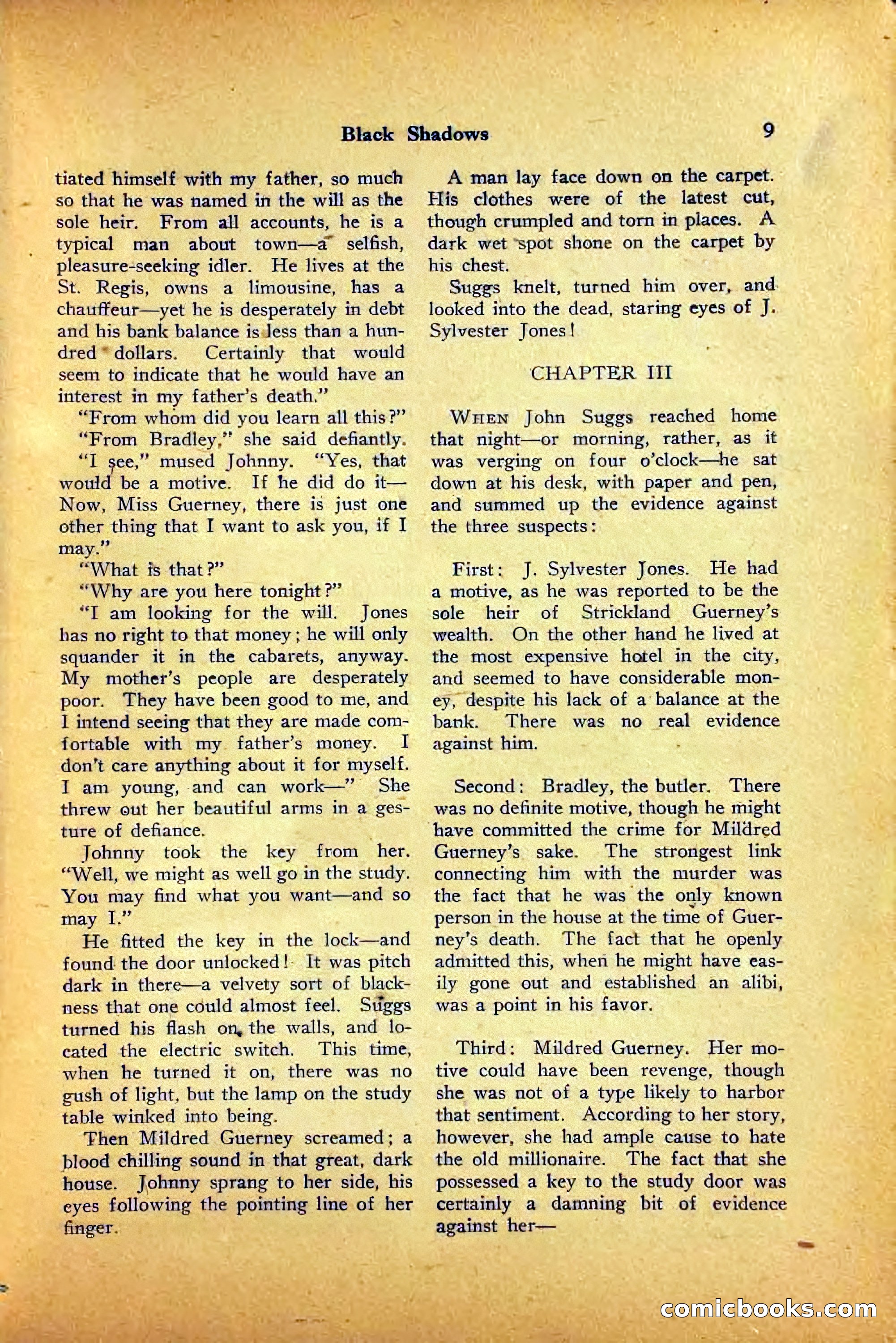 The Black Mask — page 11 of 136