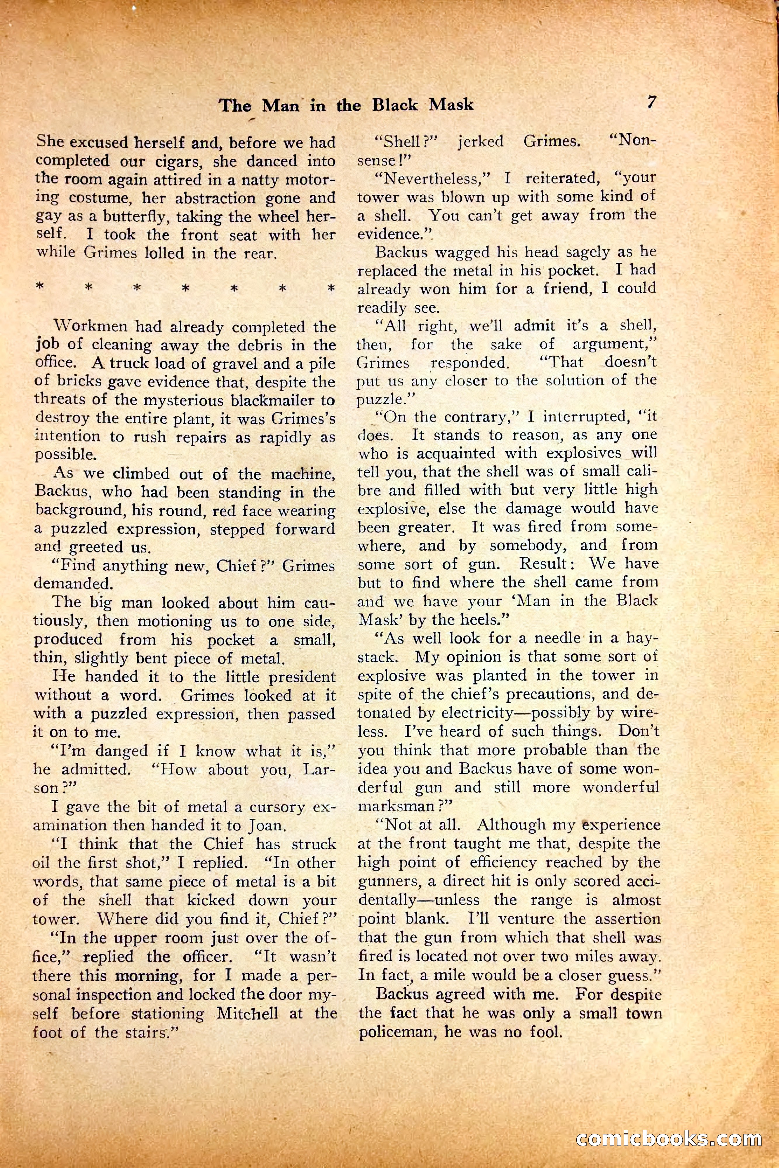 The Black Mask — page 9 of 136