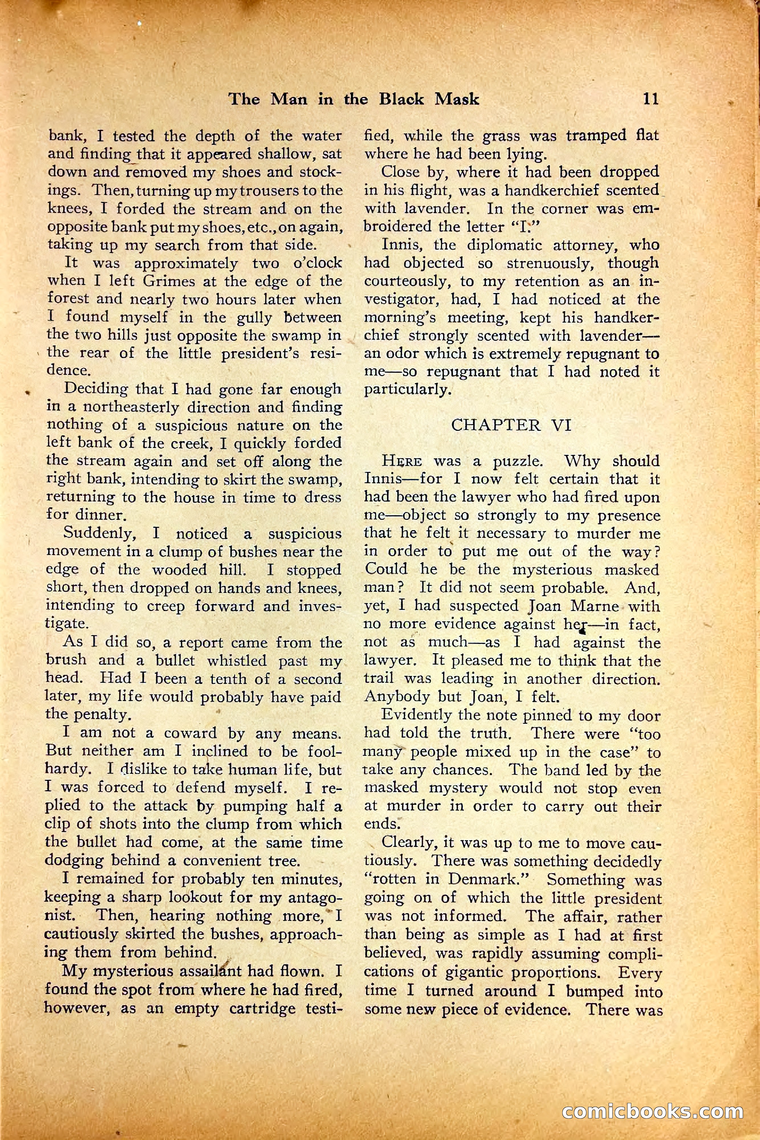 The Black Mask — page 13 of 136