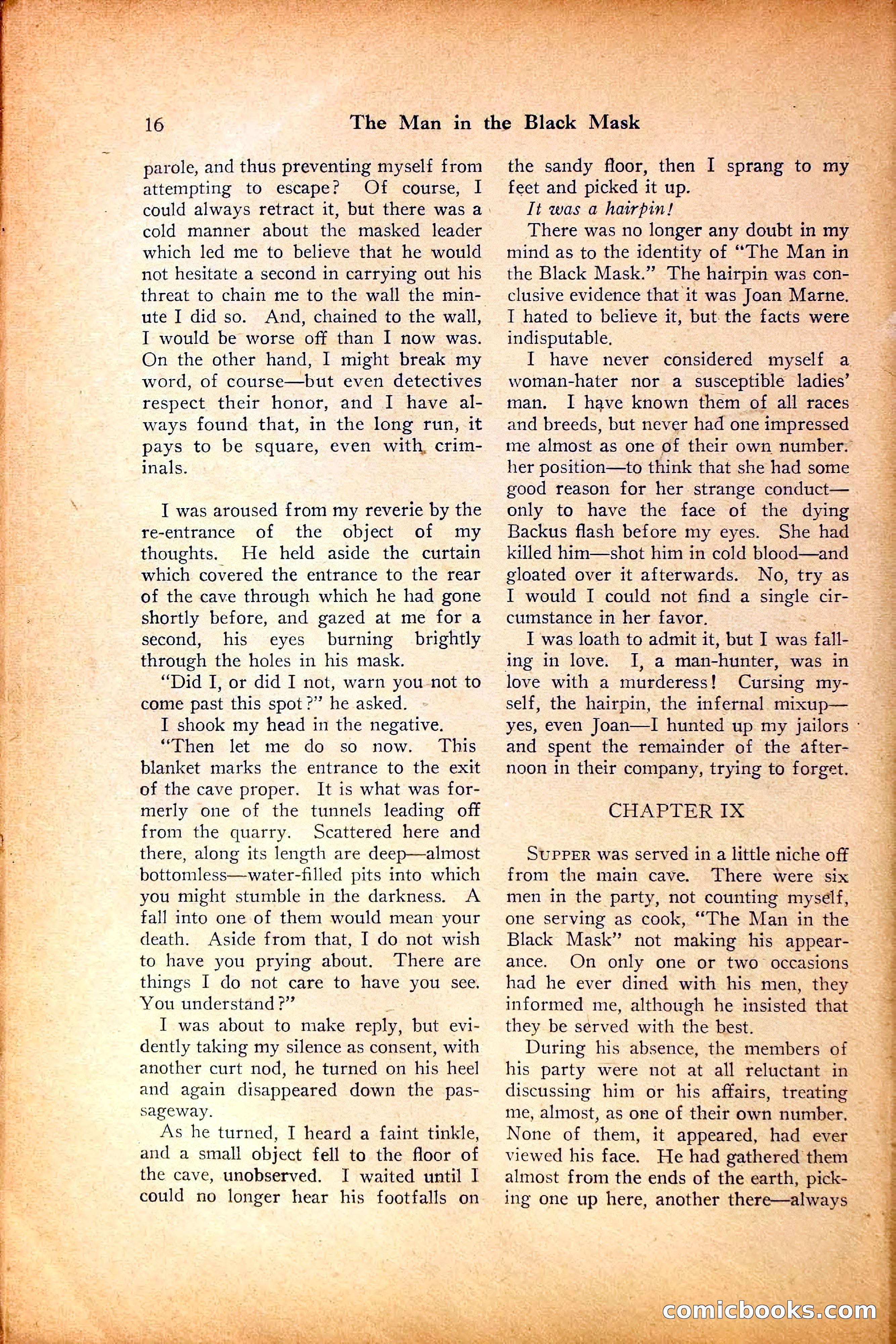 The Black Mask — page 18 of 136