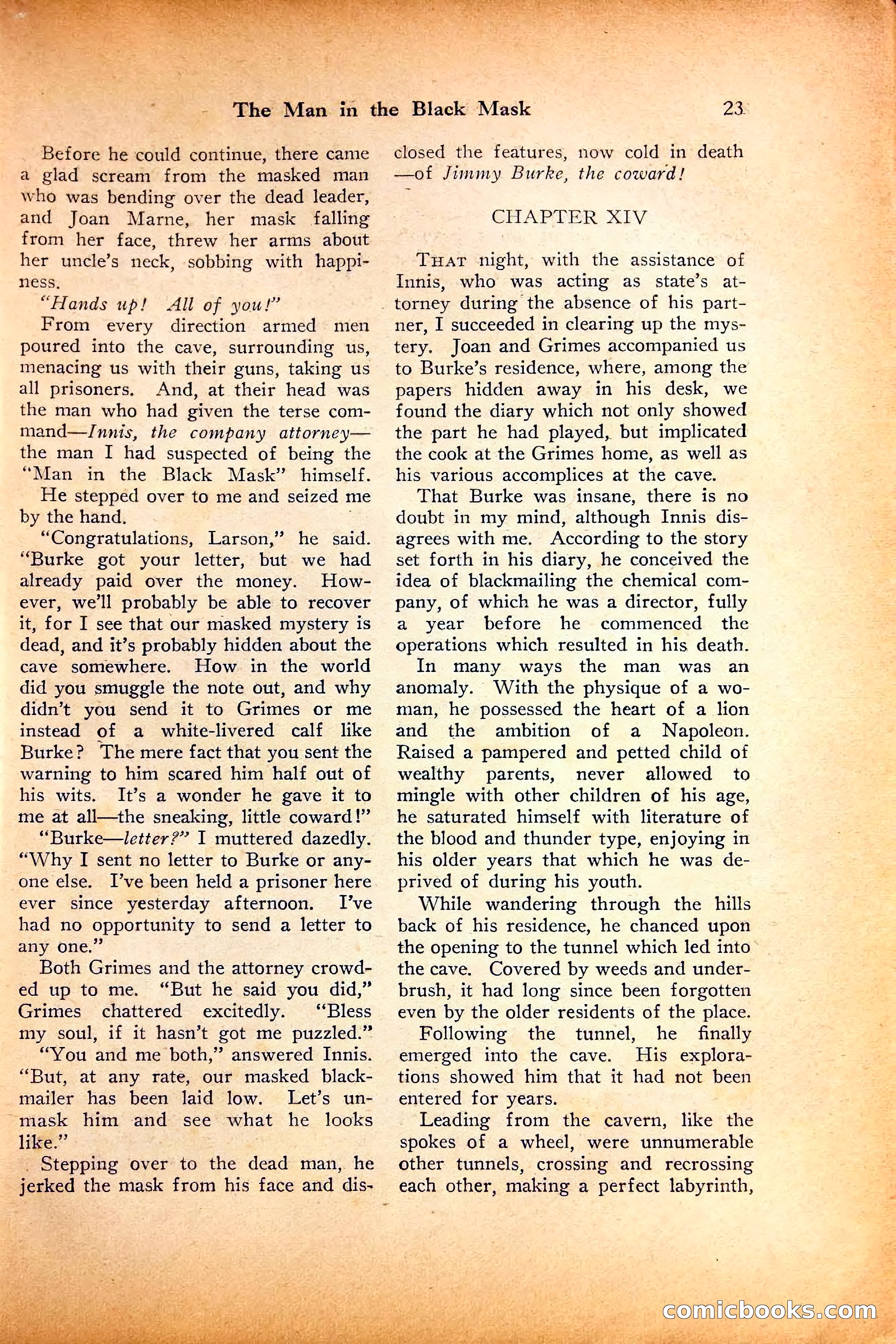 The Black Mask — page 25 of 136