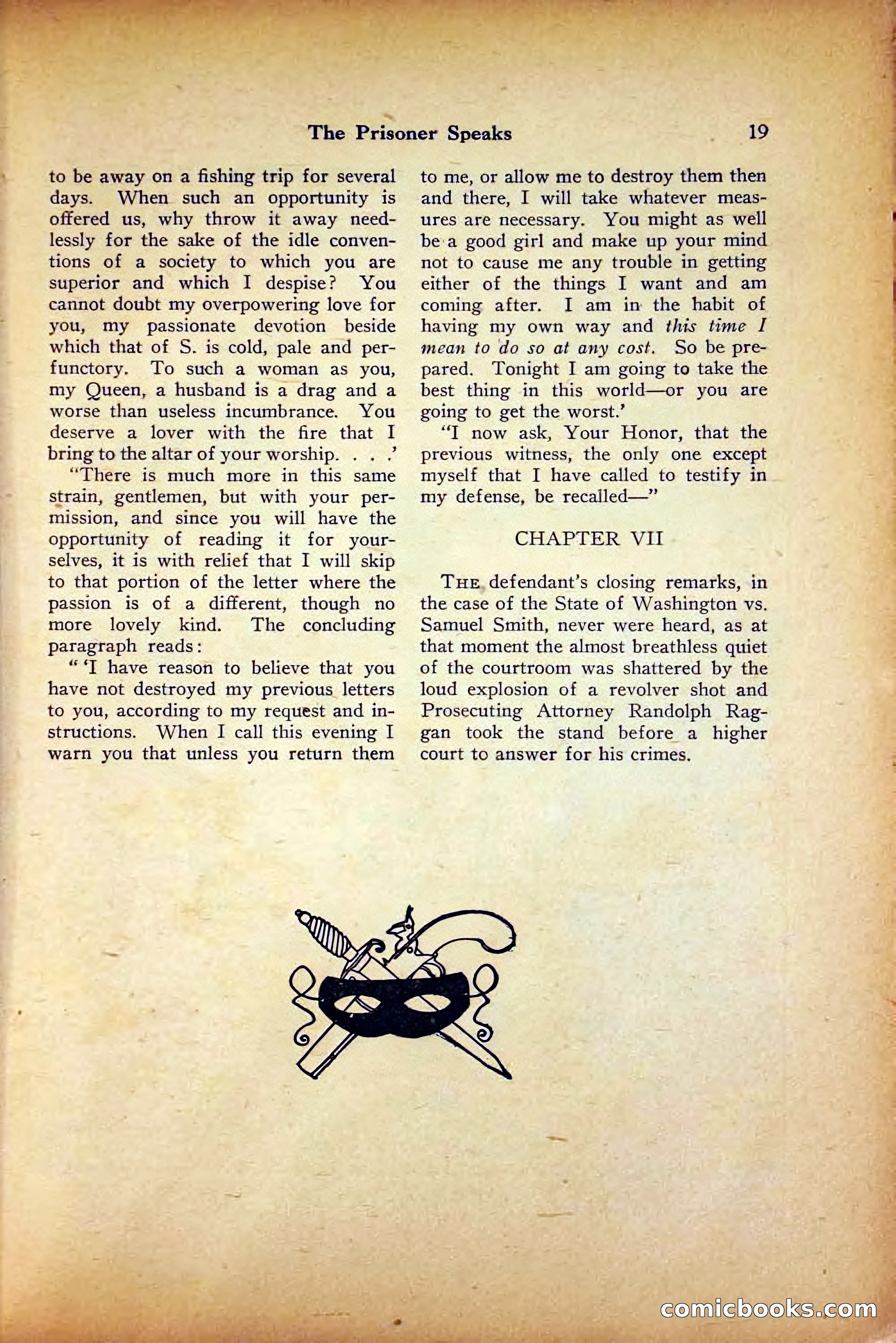 The Black Mask — page 21 of 130