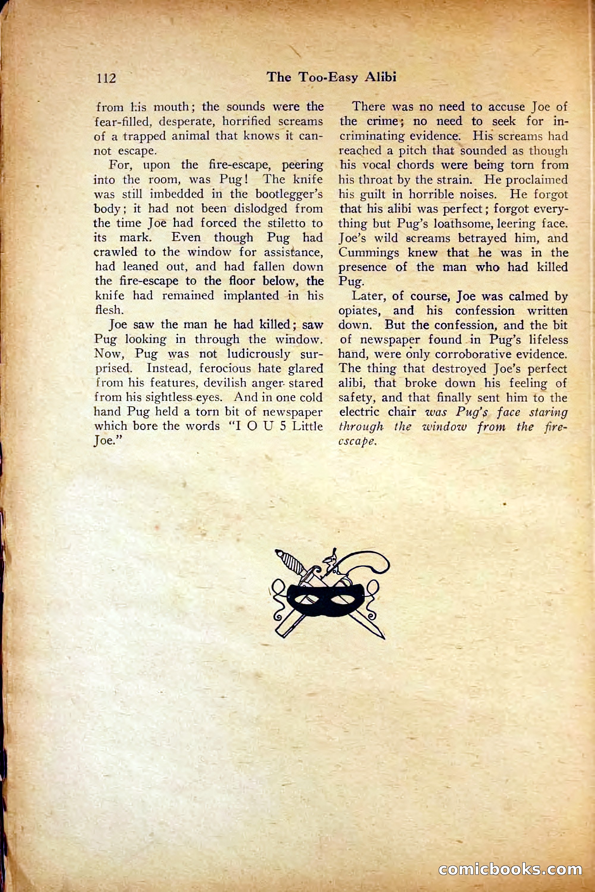 The Black Mask — page 114 of 132