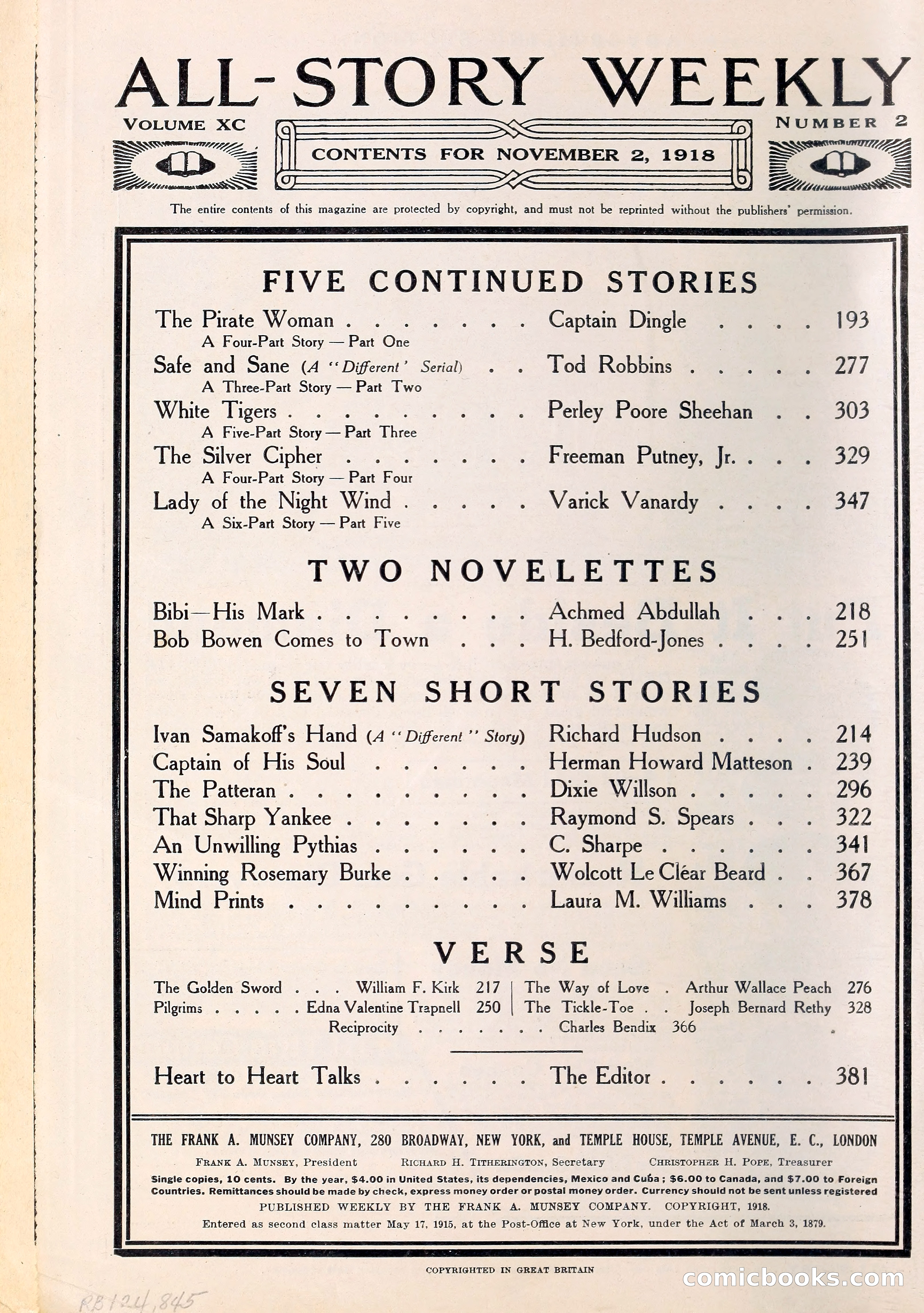 All-Story Weekly — page 5 of 209