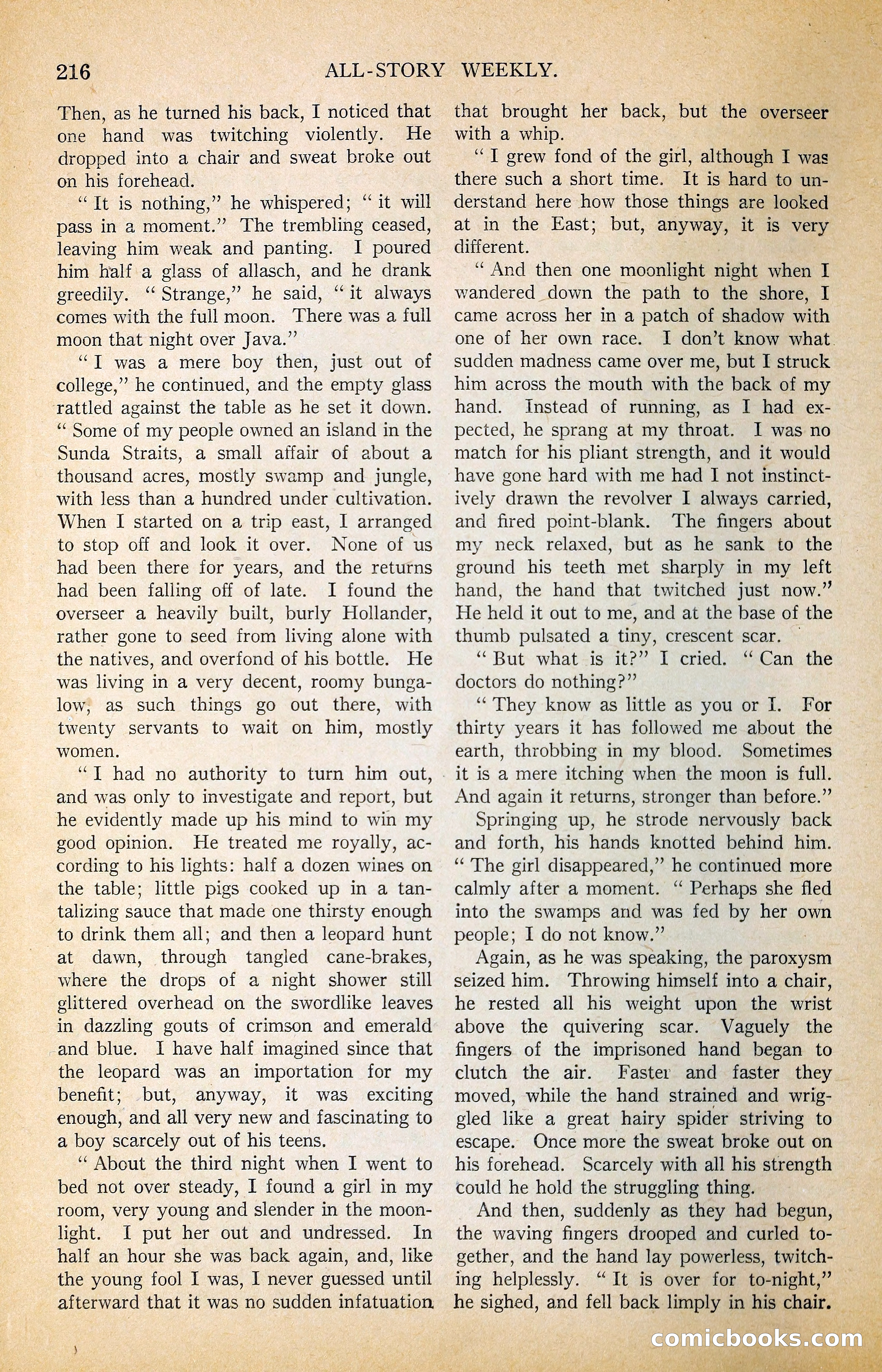 All-Story Weekly — page 35 of 209