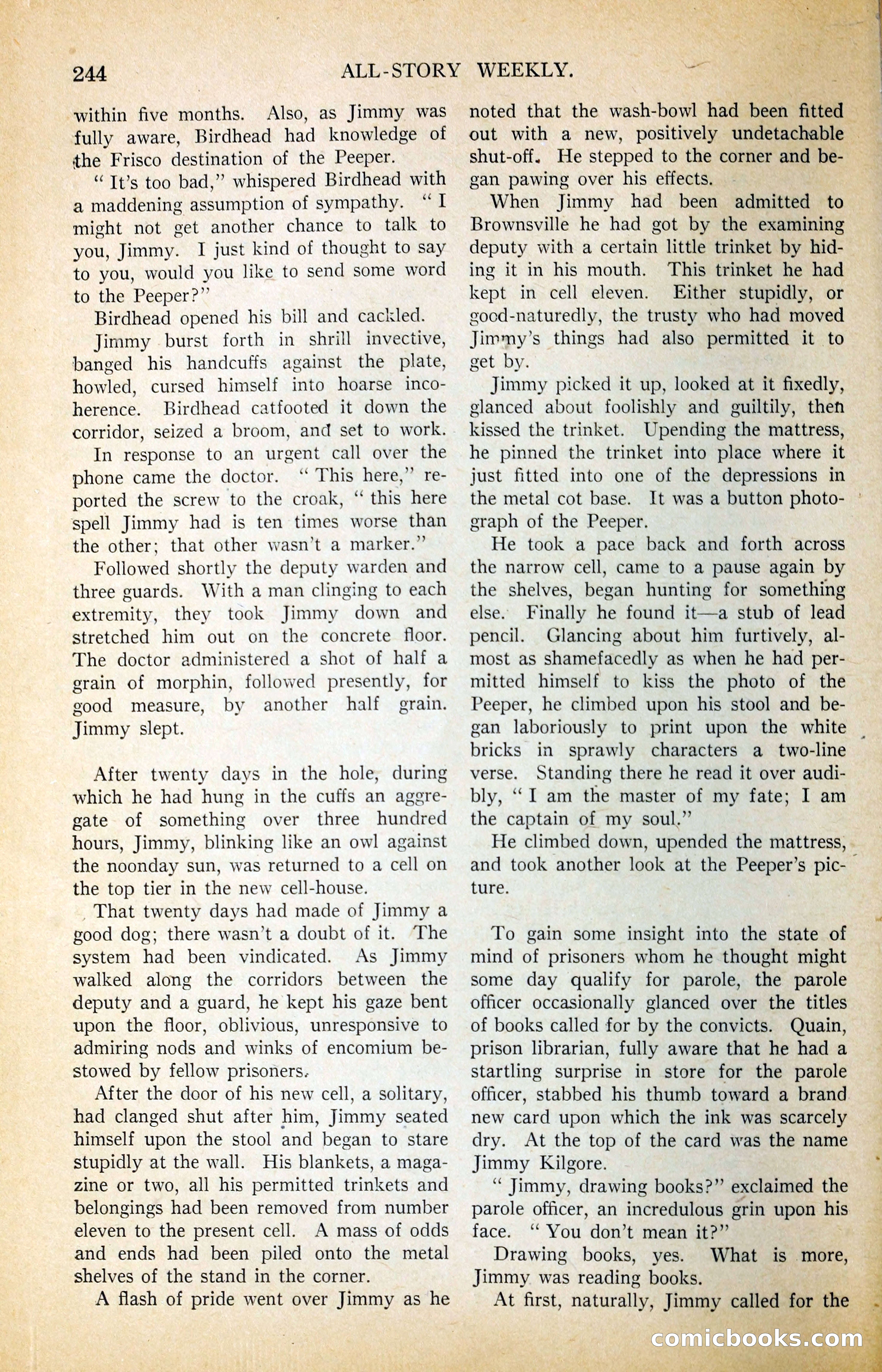 All-Story Weekly — page 63 of 209