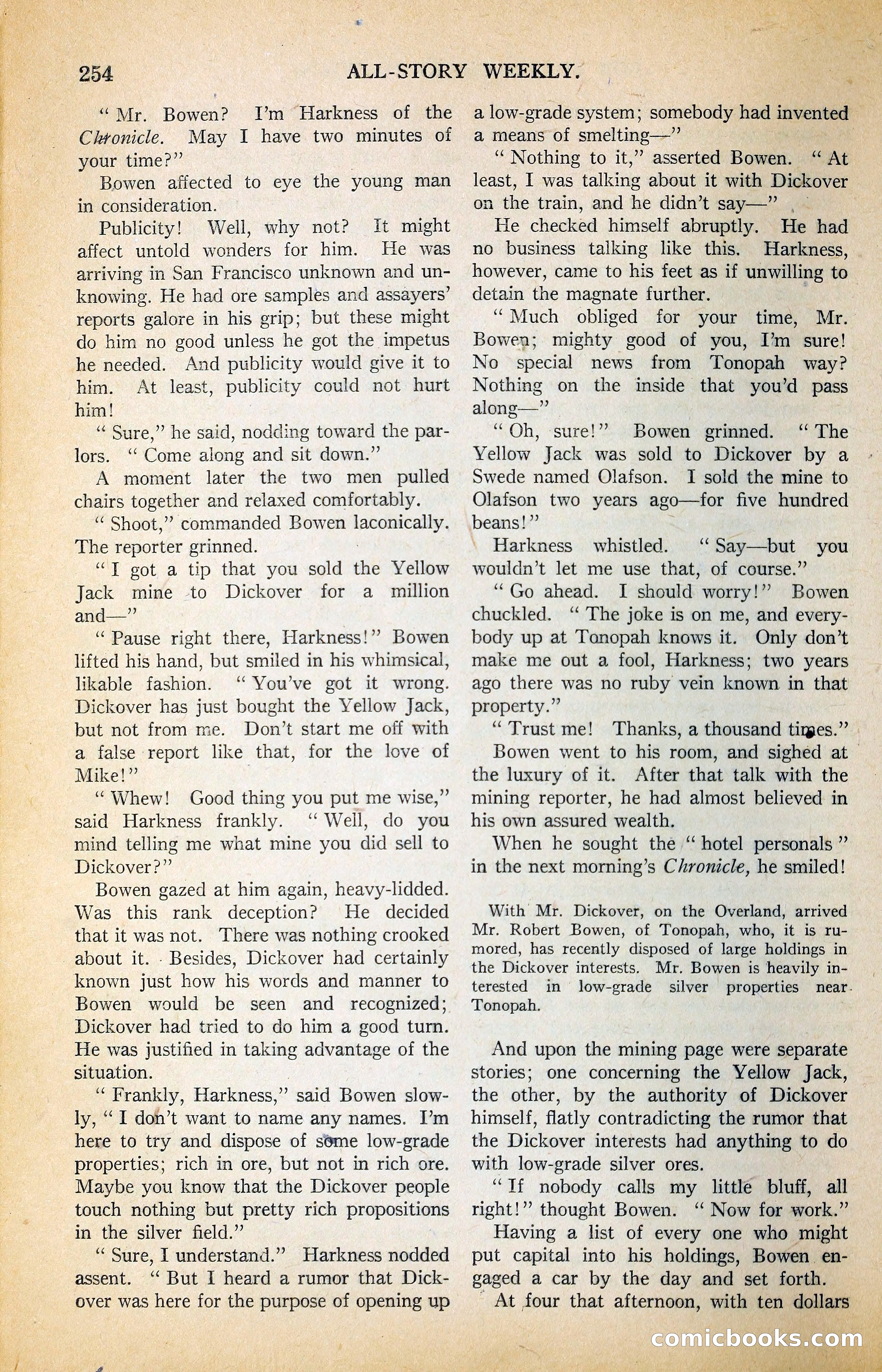 All-Story Weekly — page 73 of 209