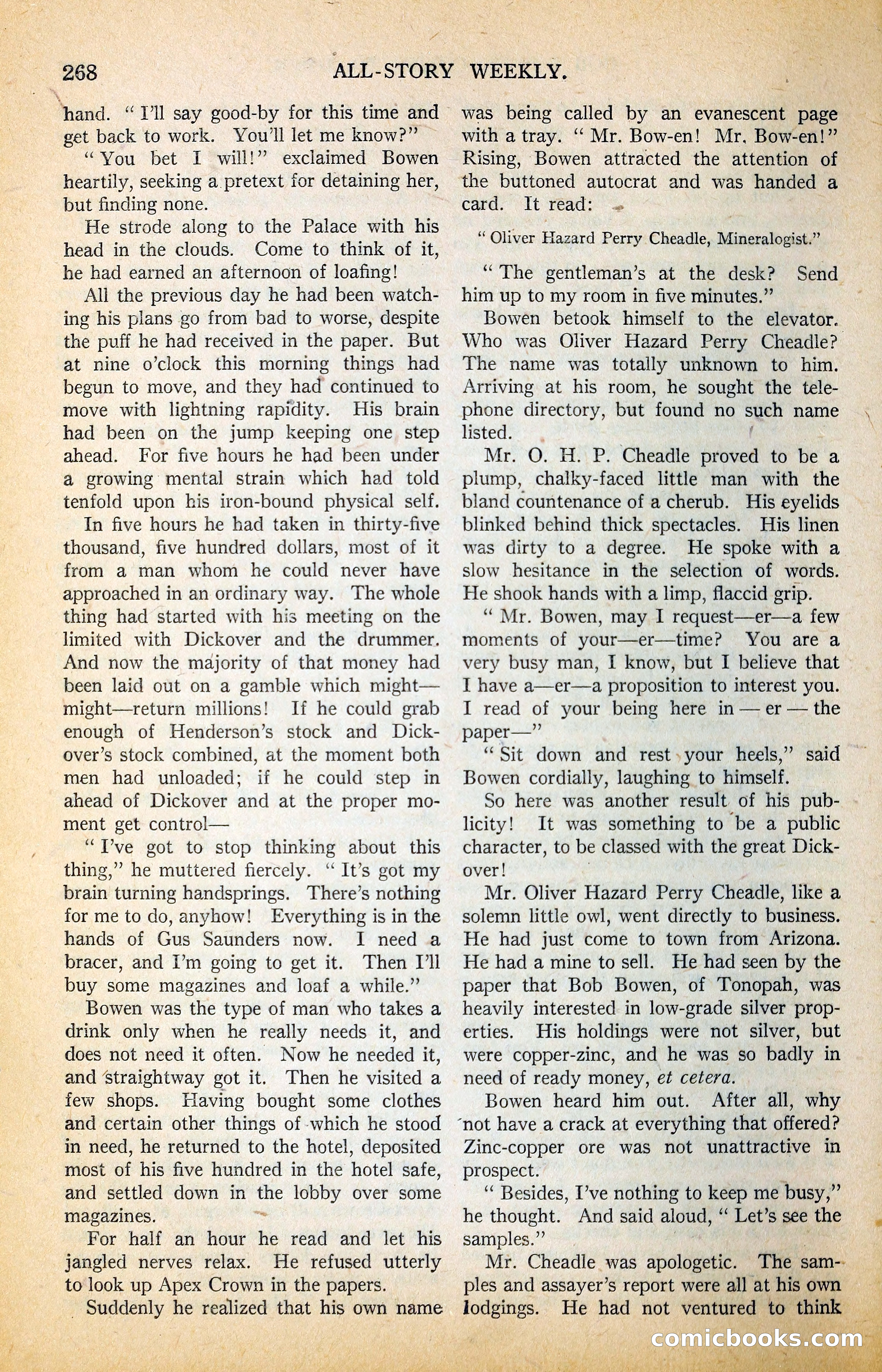All-Story Weekly — page 87 of 209