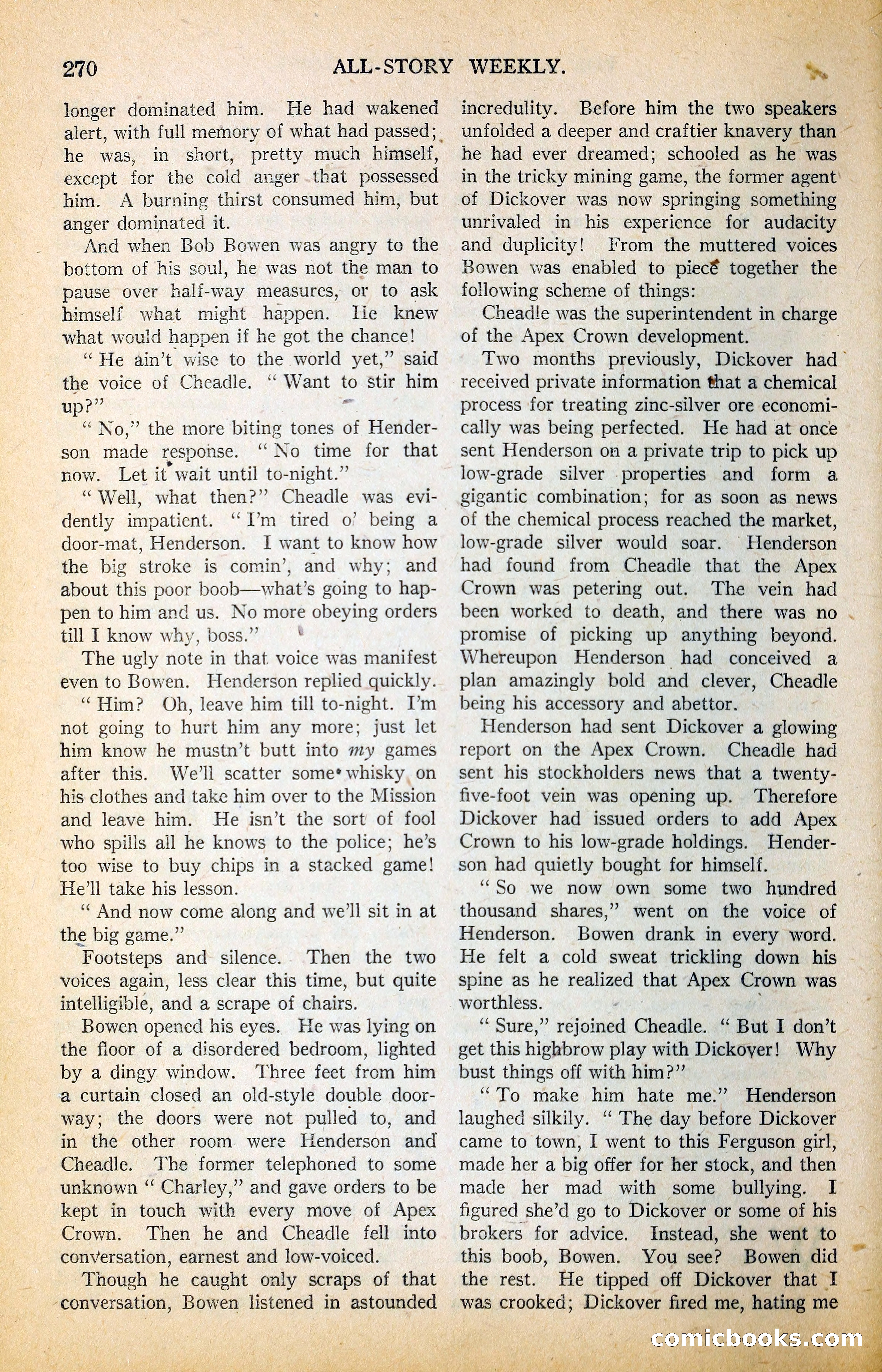All-Story Weekly — page 89 of 209
