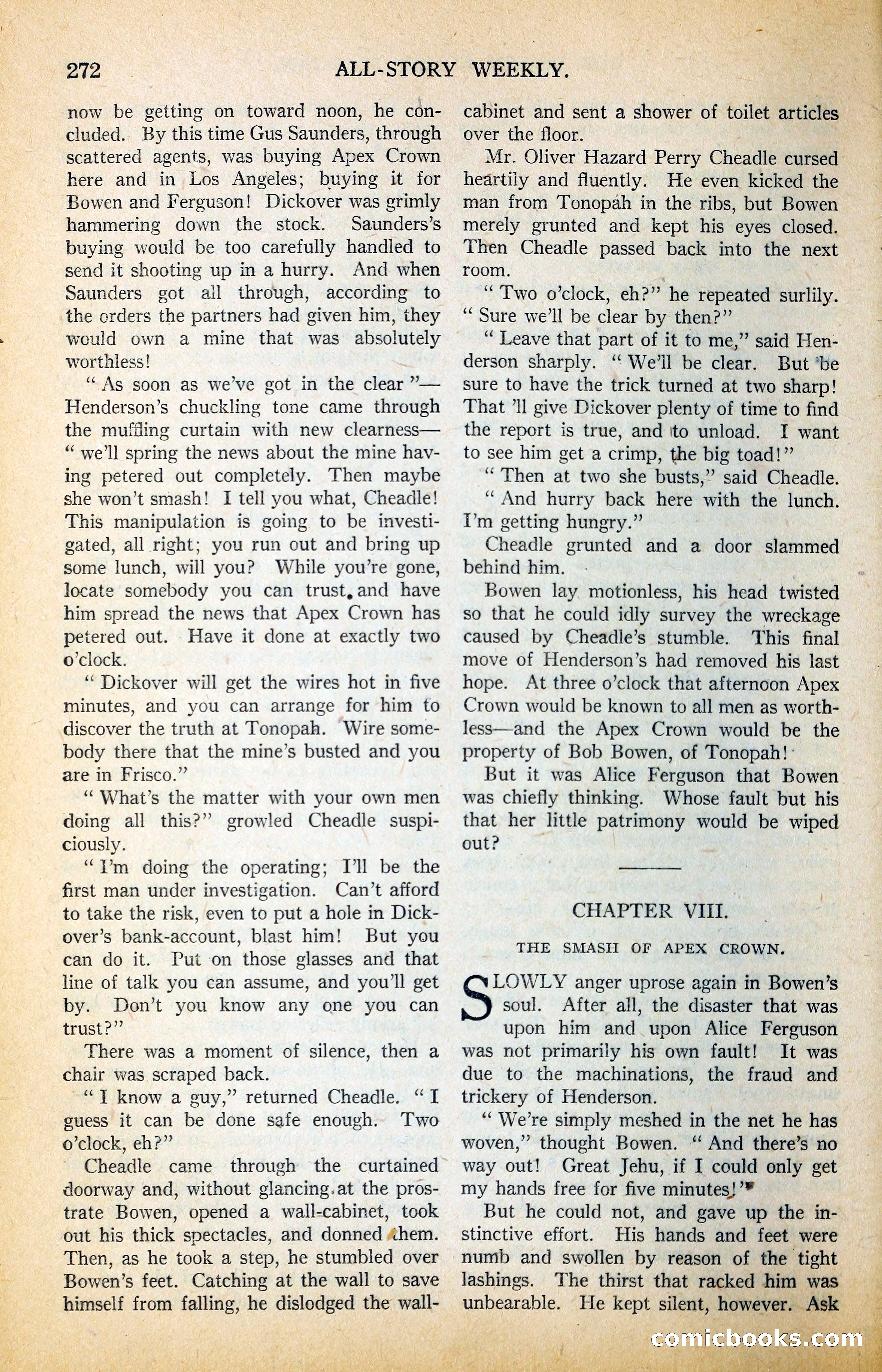 All-Story Weekly — page 91 of 209