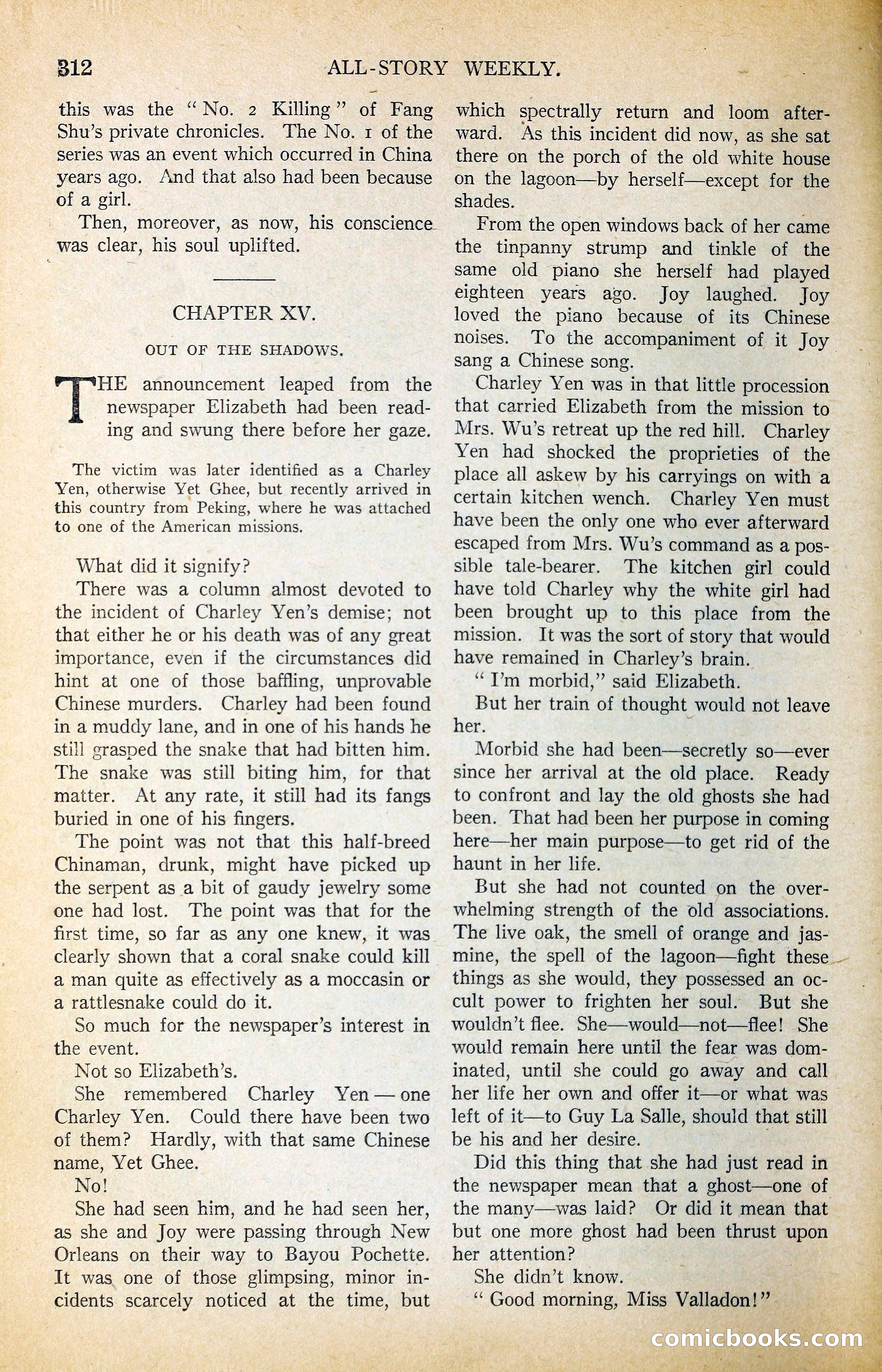 All-Story Weekly — page 131 of 209