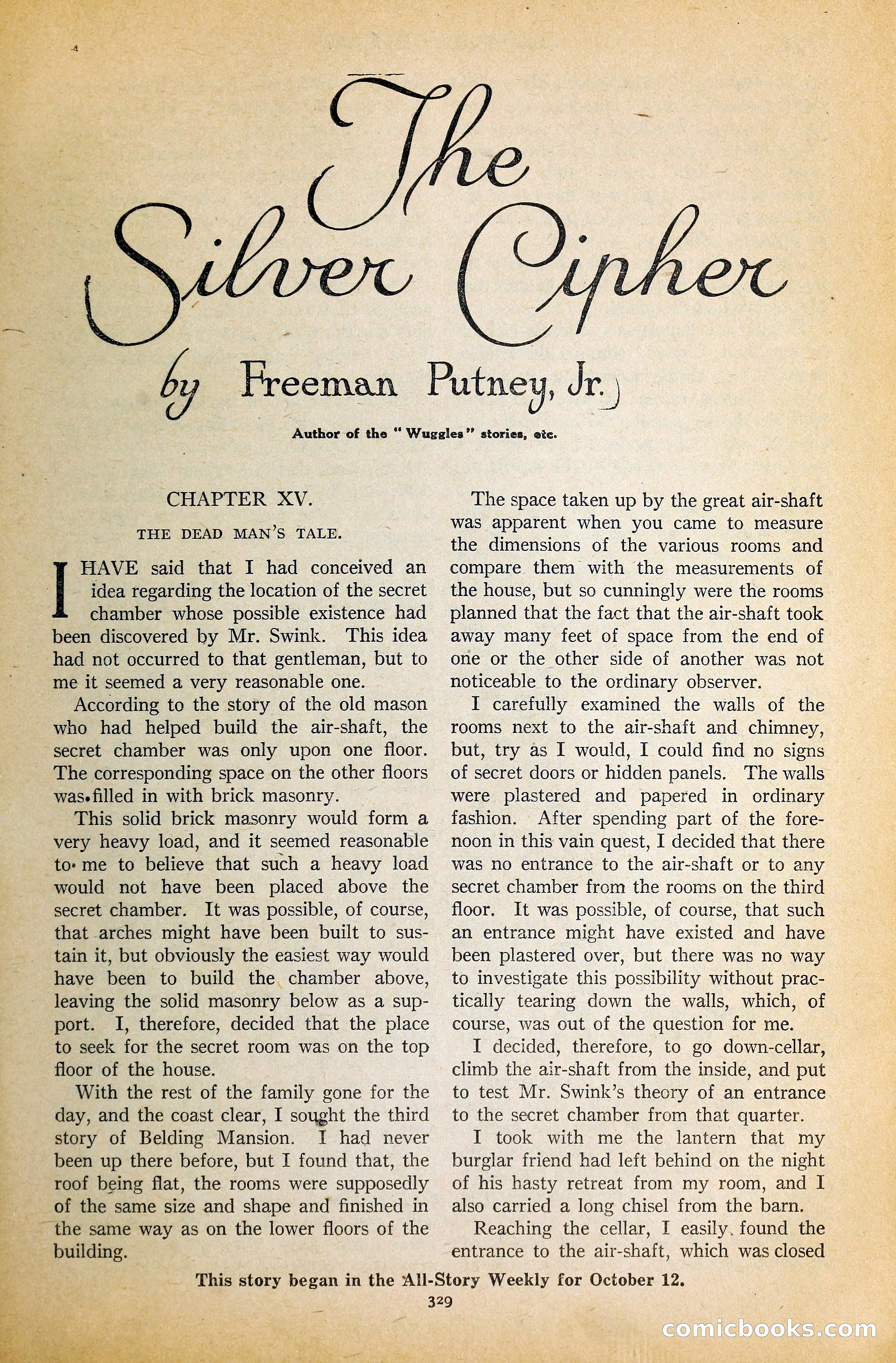 All-Story Weekly — page 148 of 209
