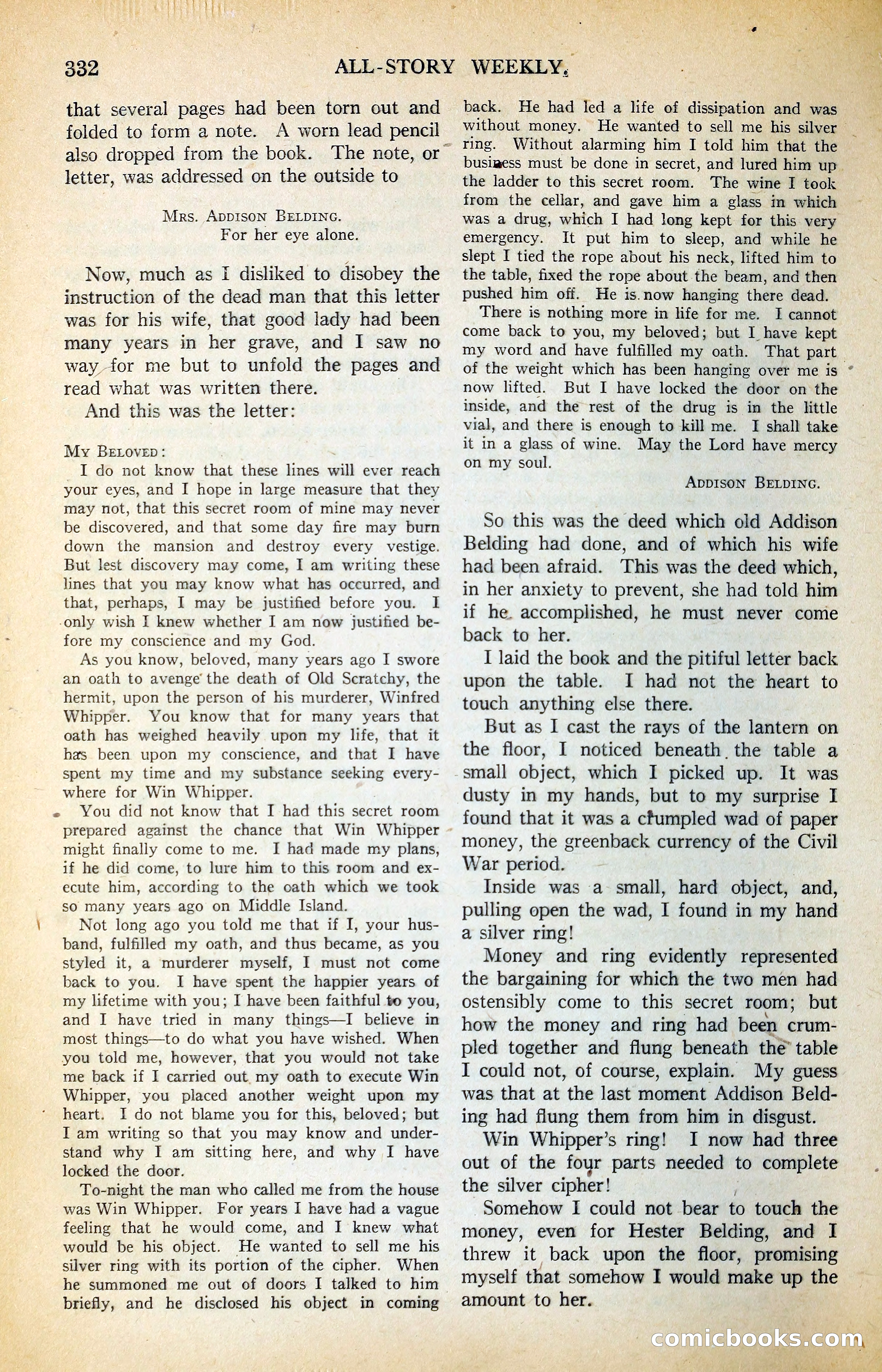 All-Story Weekly — page 151 of 209