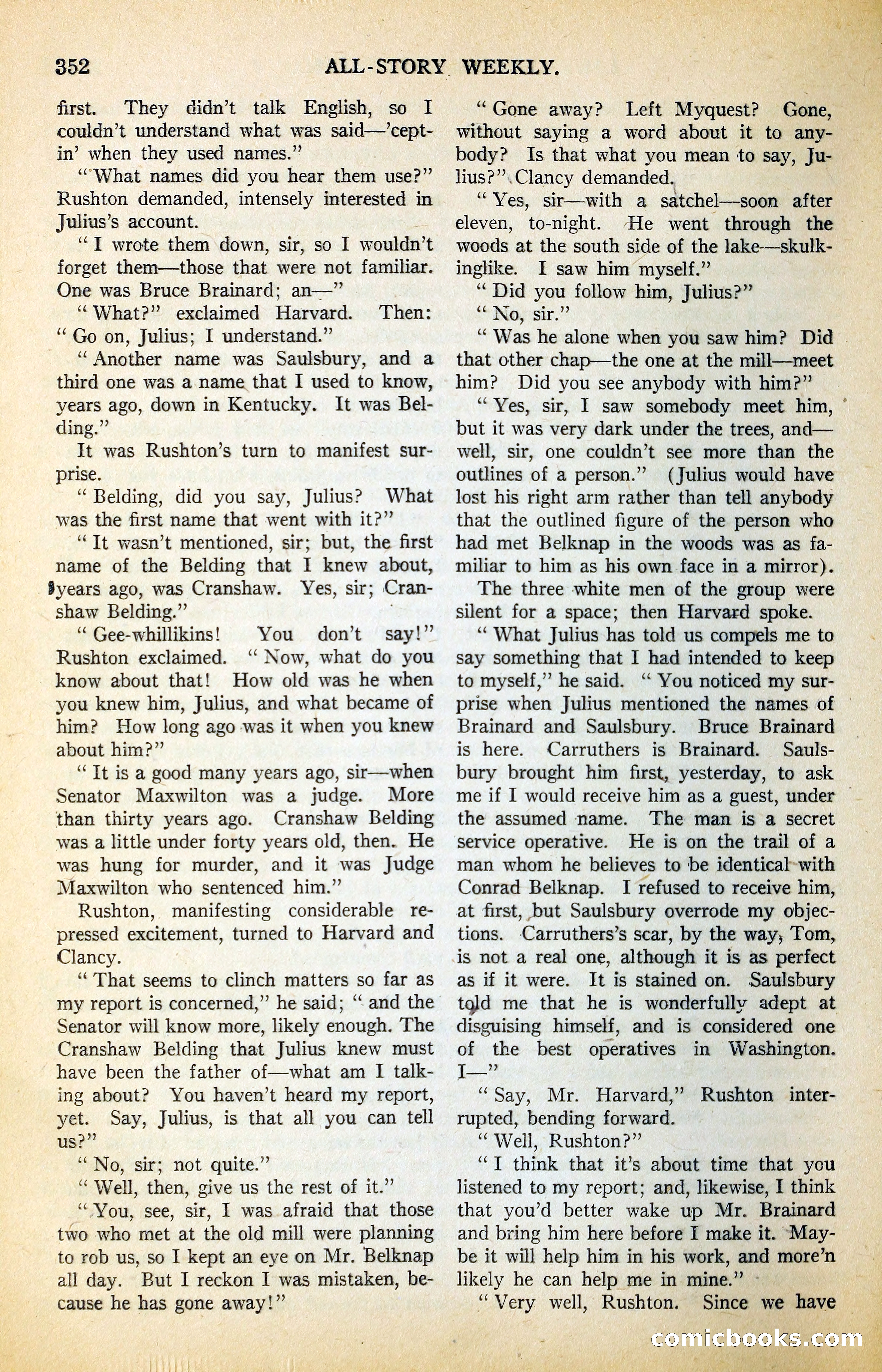 All-Story Weekly — page 171 of 209