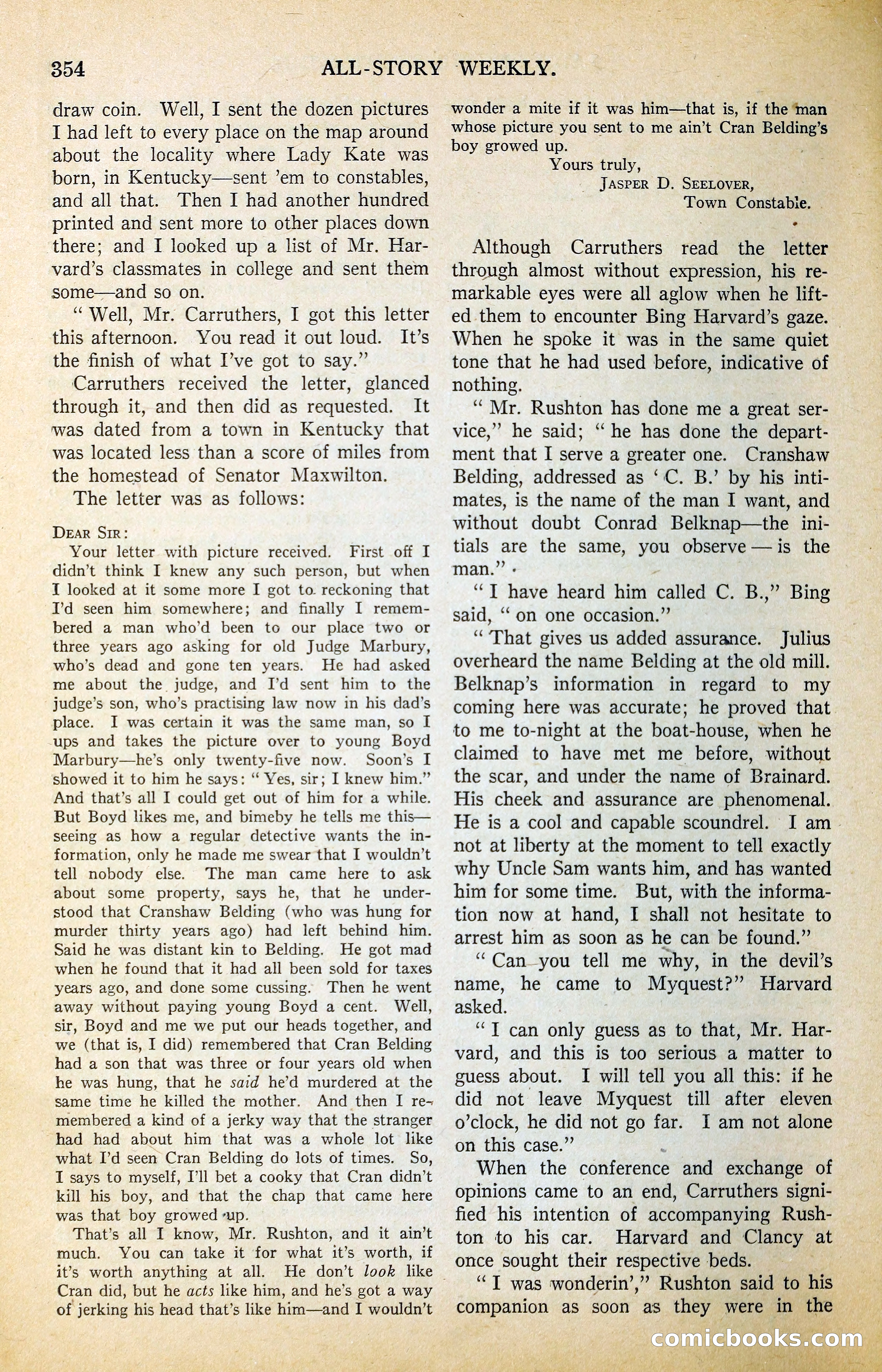 All-Story Weekly — page 173 of 209