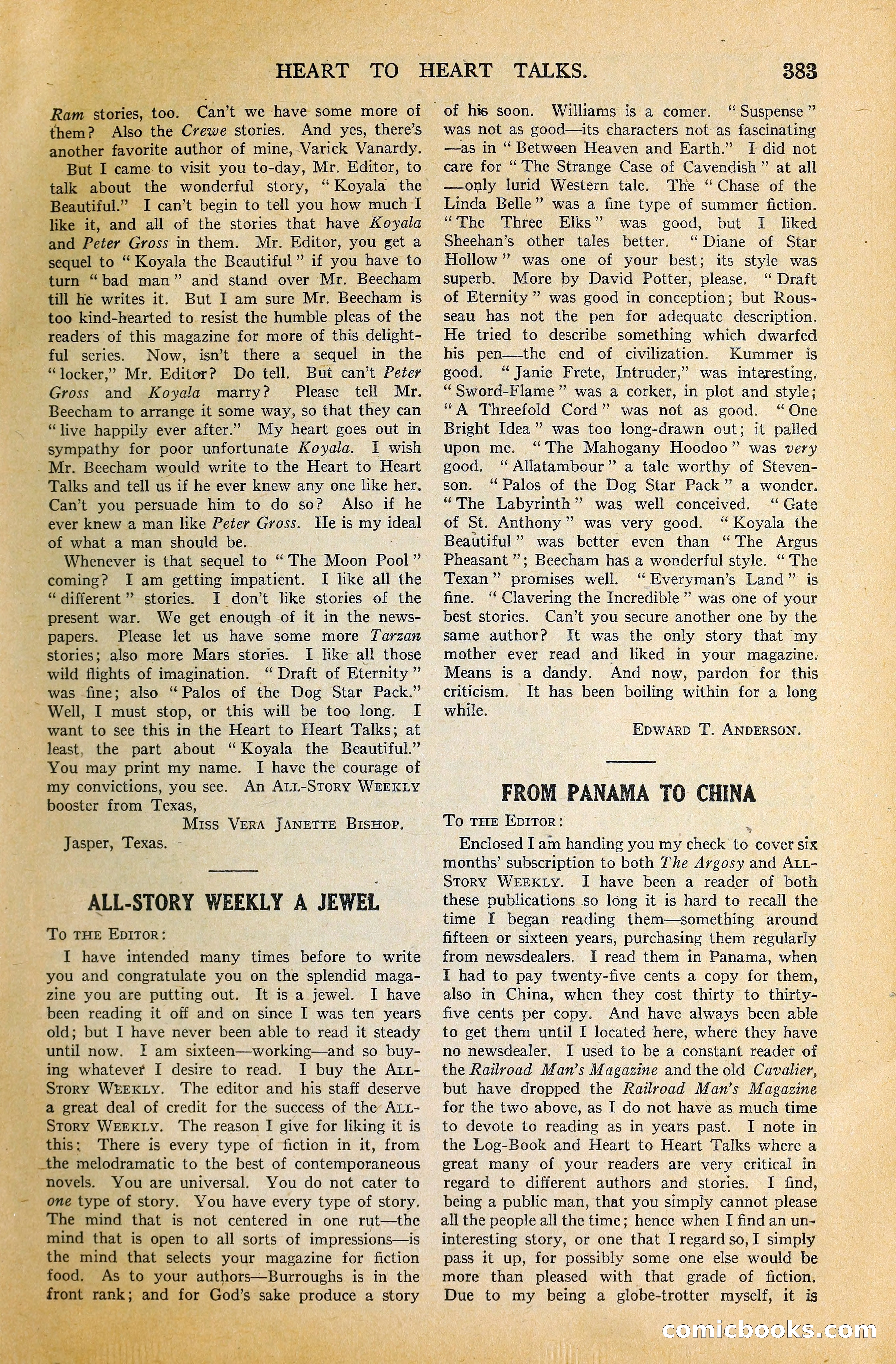 All-Story Weekly — page 202 of 209