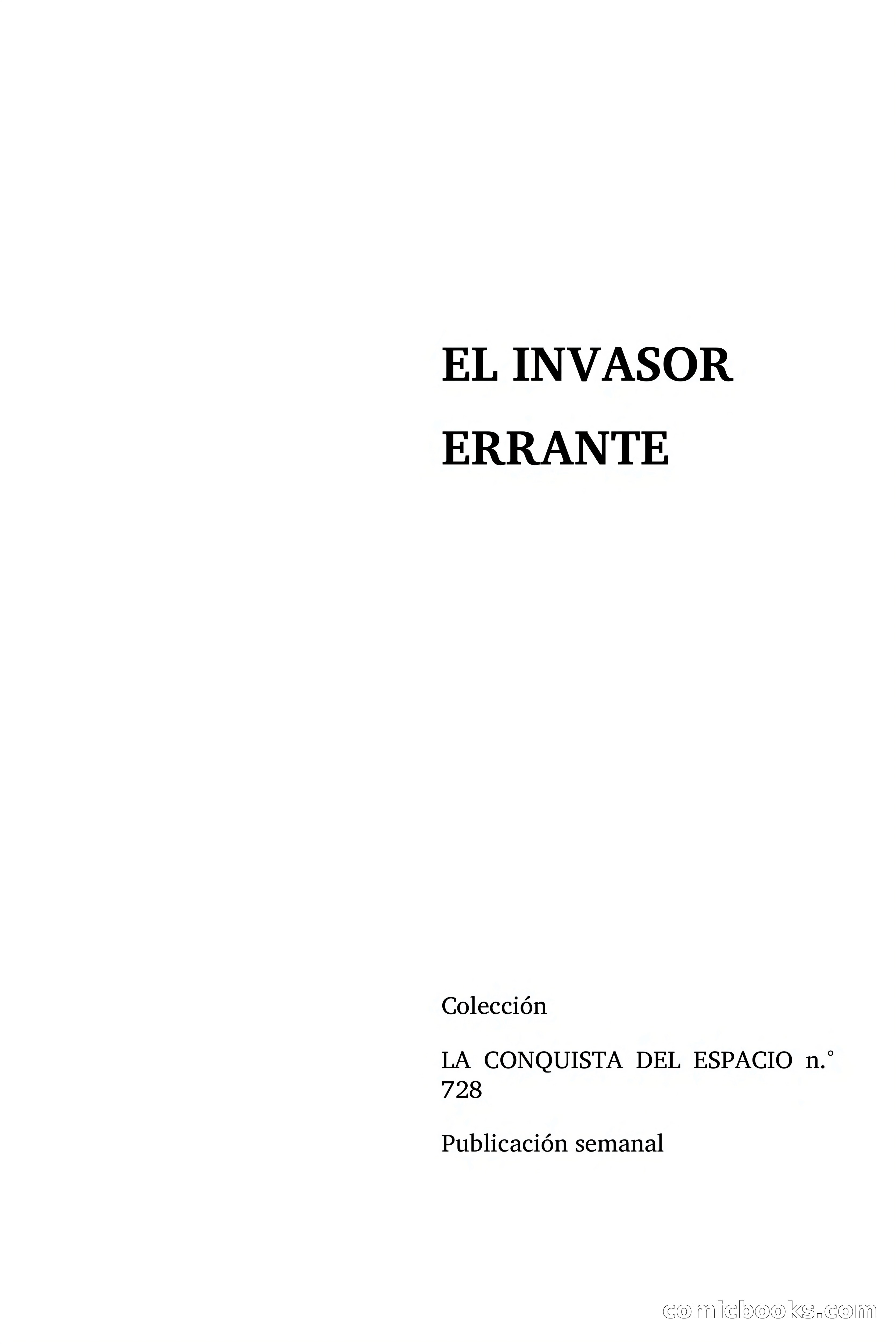 El invasor errante — page 4 of 92