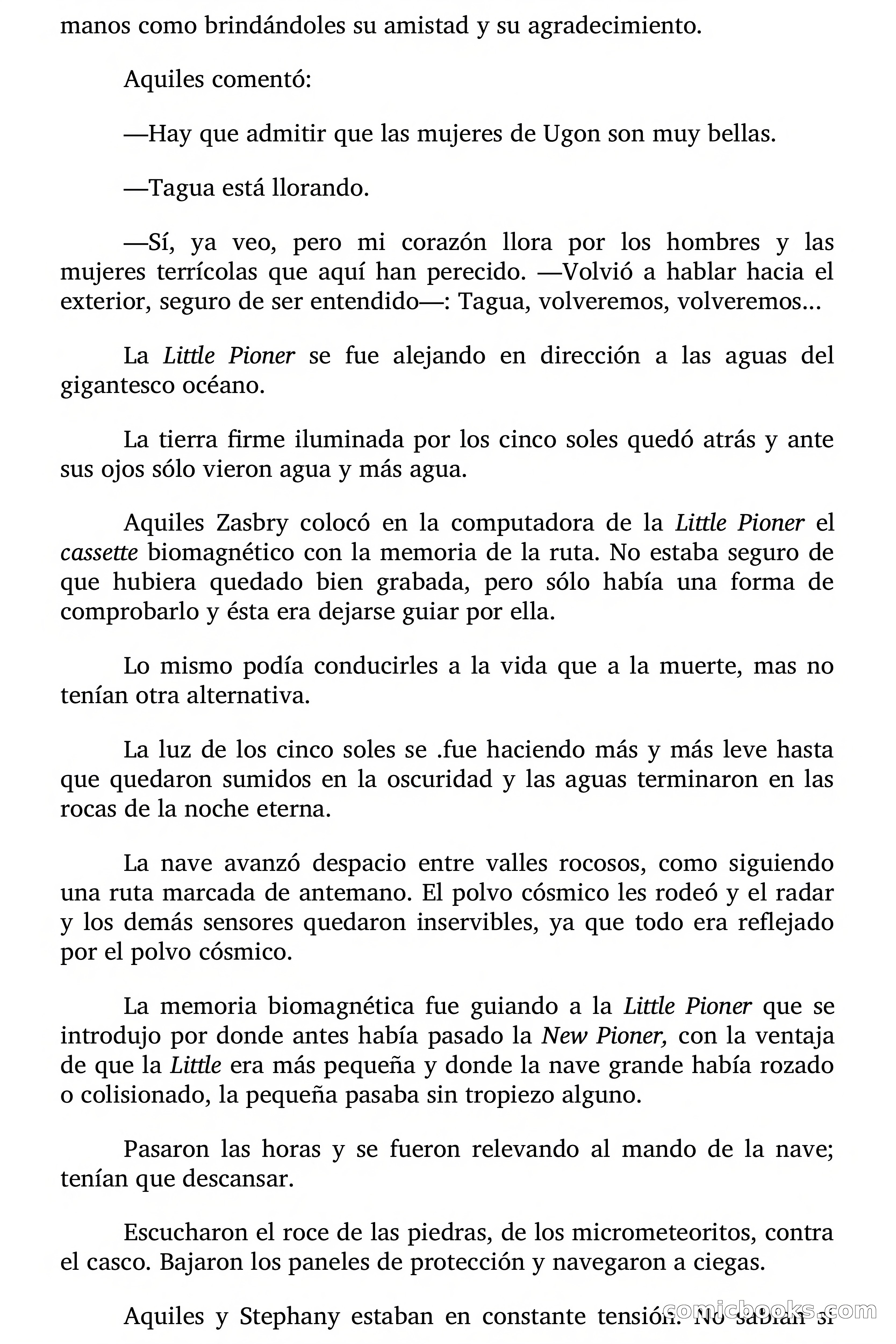 La nube cósmica — page 96 of 100