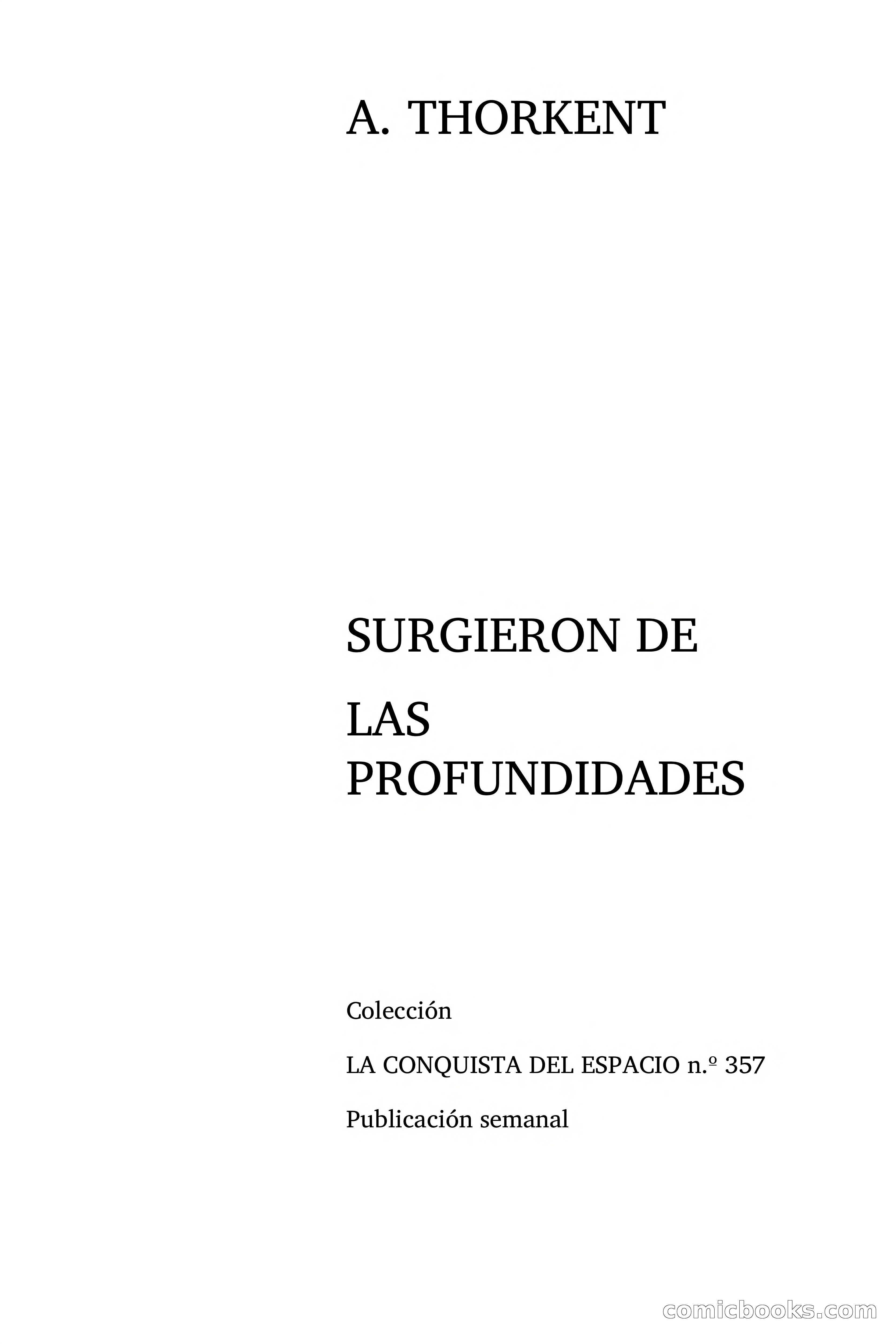 Surgieron de las profundidades — page 5 of 87