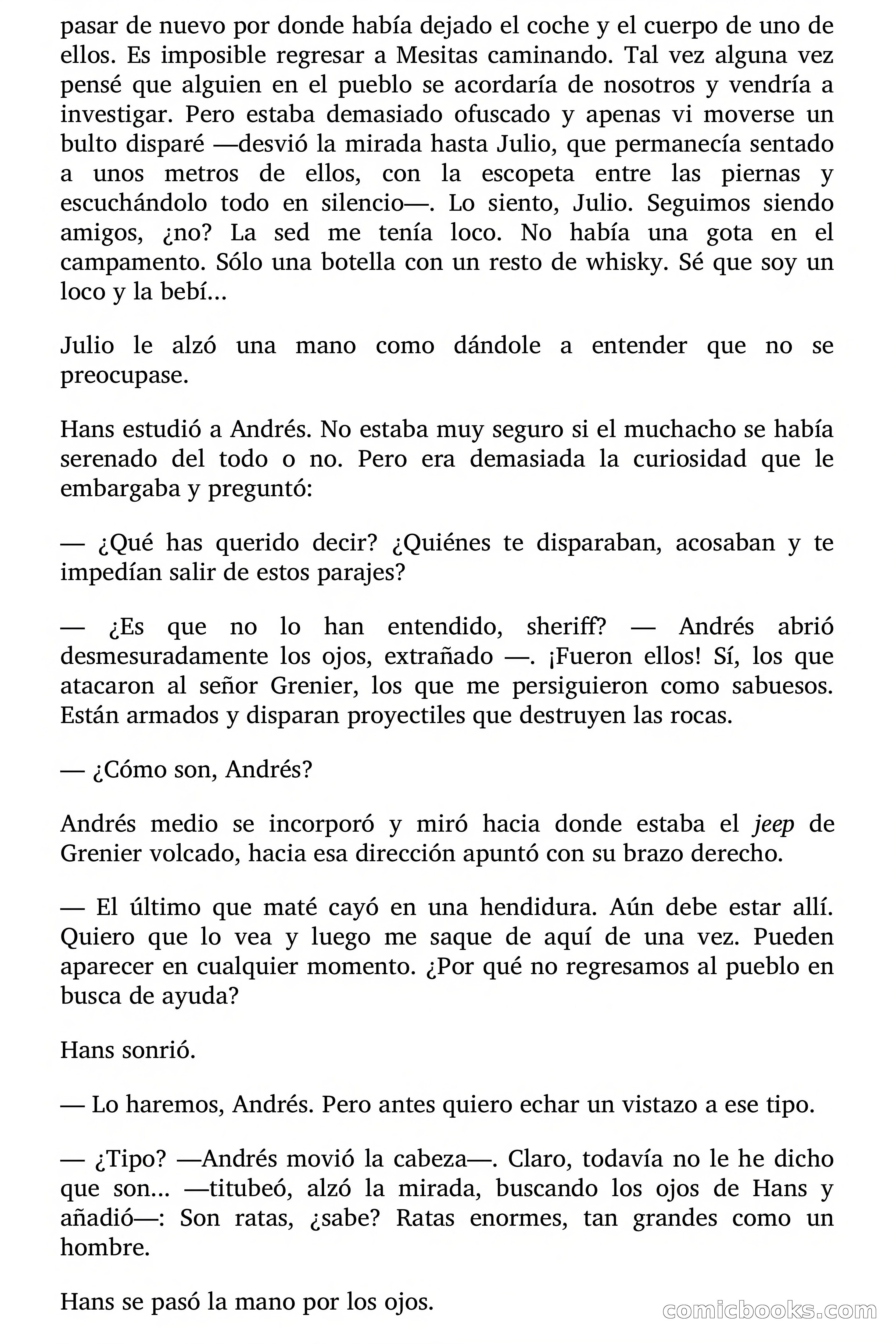 Surgieron de las profundidades — page 36 of 87