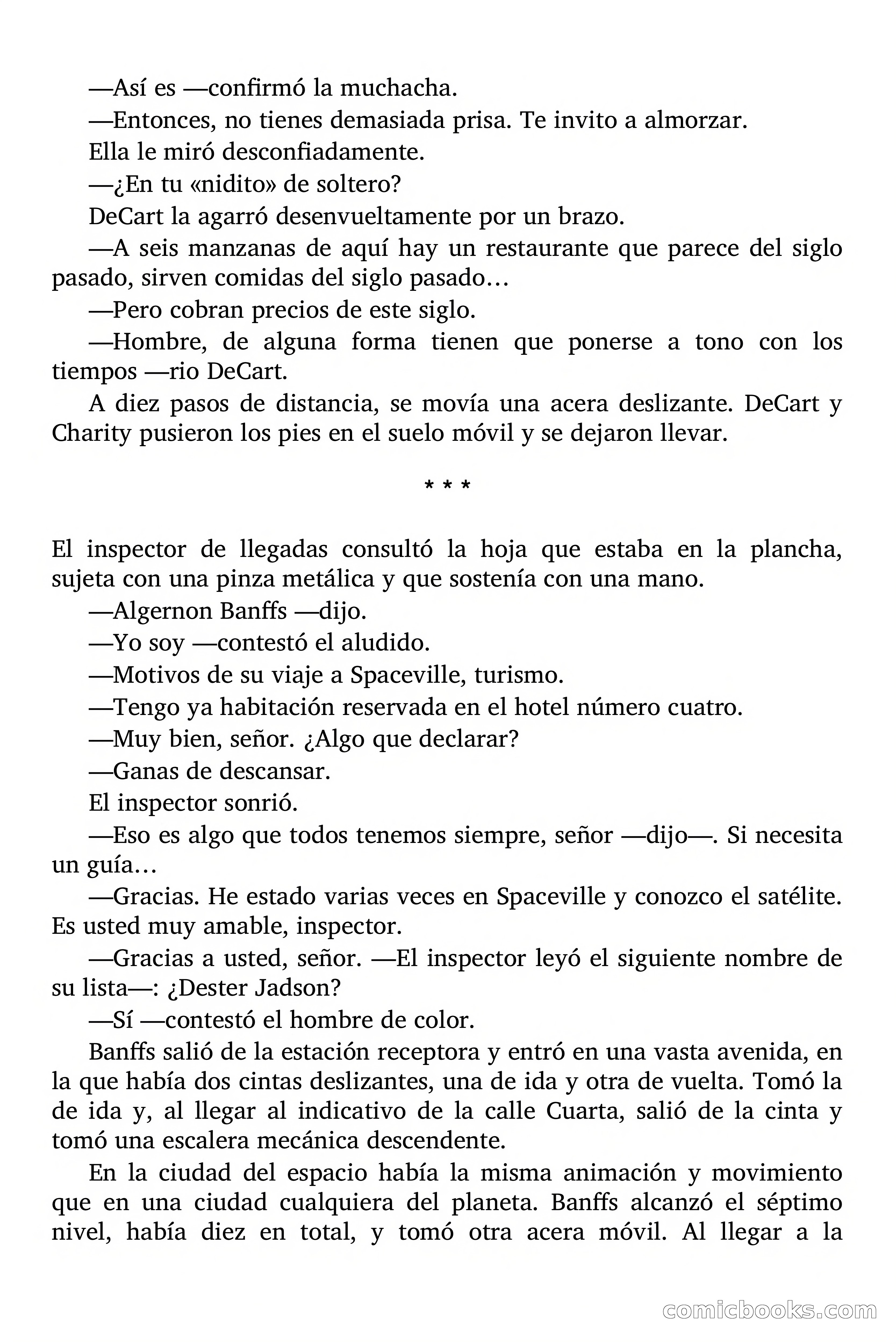 Secuestro de una ciudad espacial — page 6 of 82