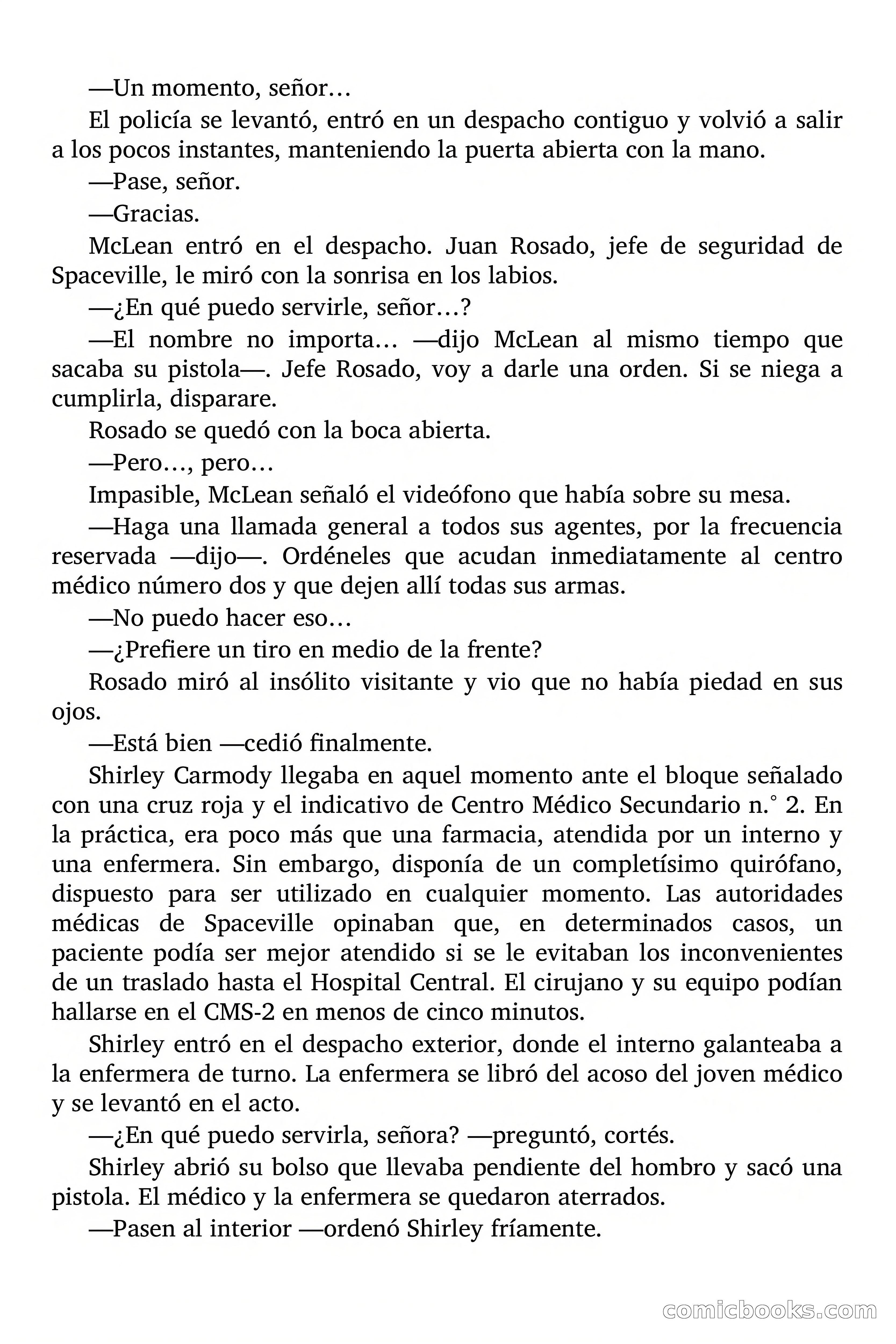 Secuestro de una ciudad espacial — page 13 of 82
