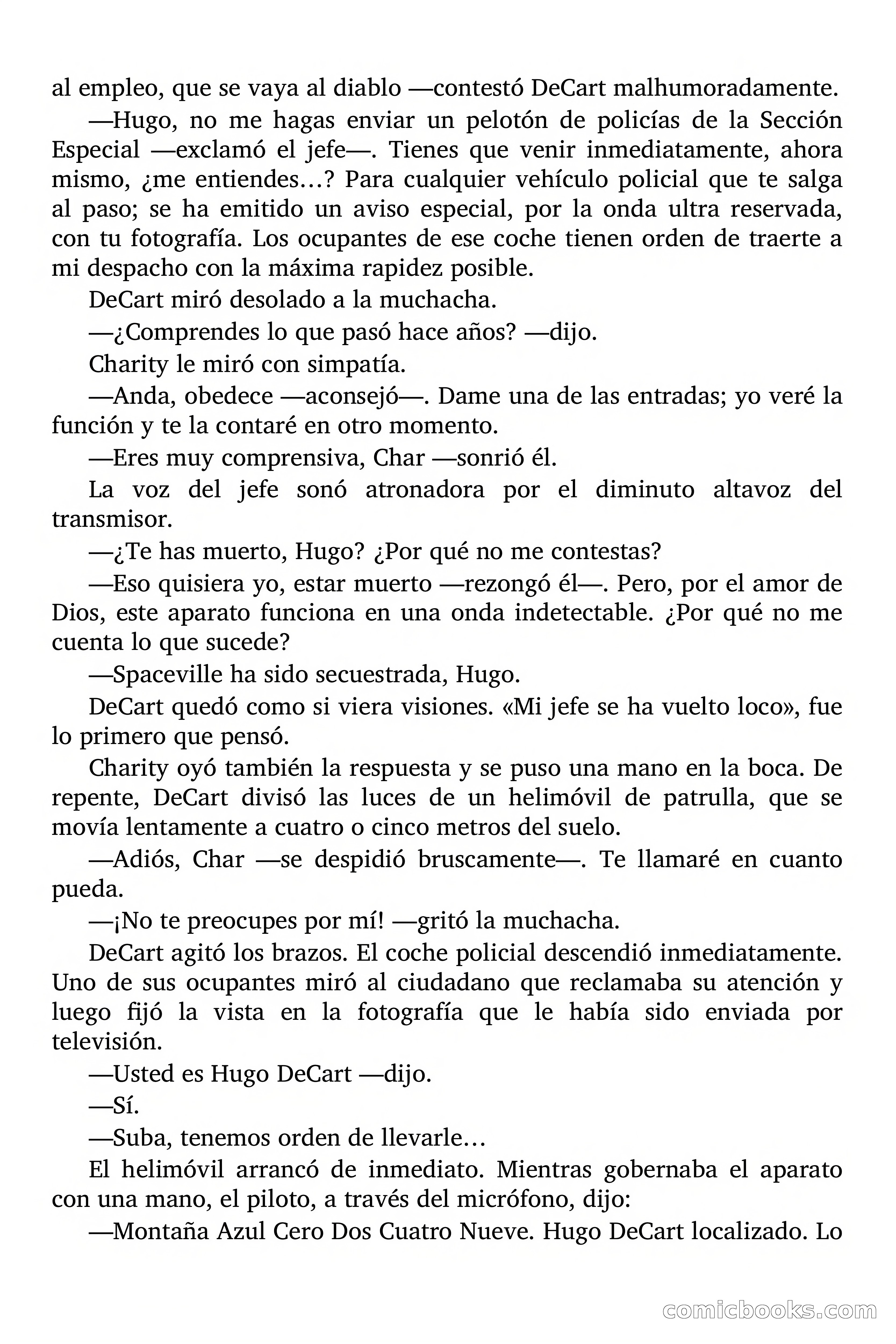 Secuestro de una ciudad espacial — page 20 of 82