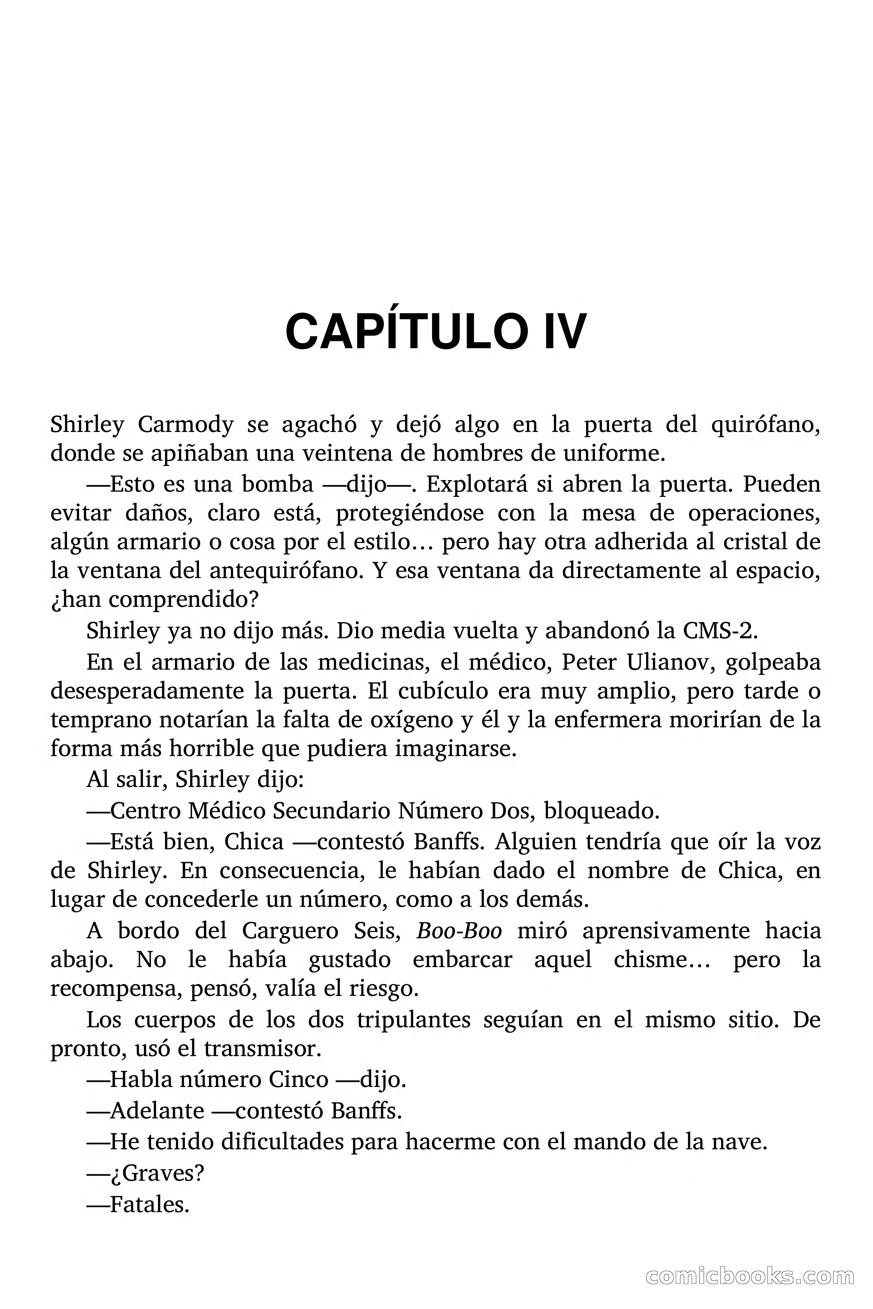 Secuestro de una ciudad espacial — page 22 of 82