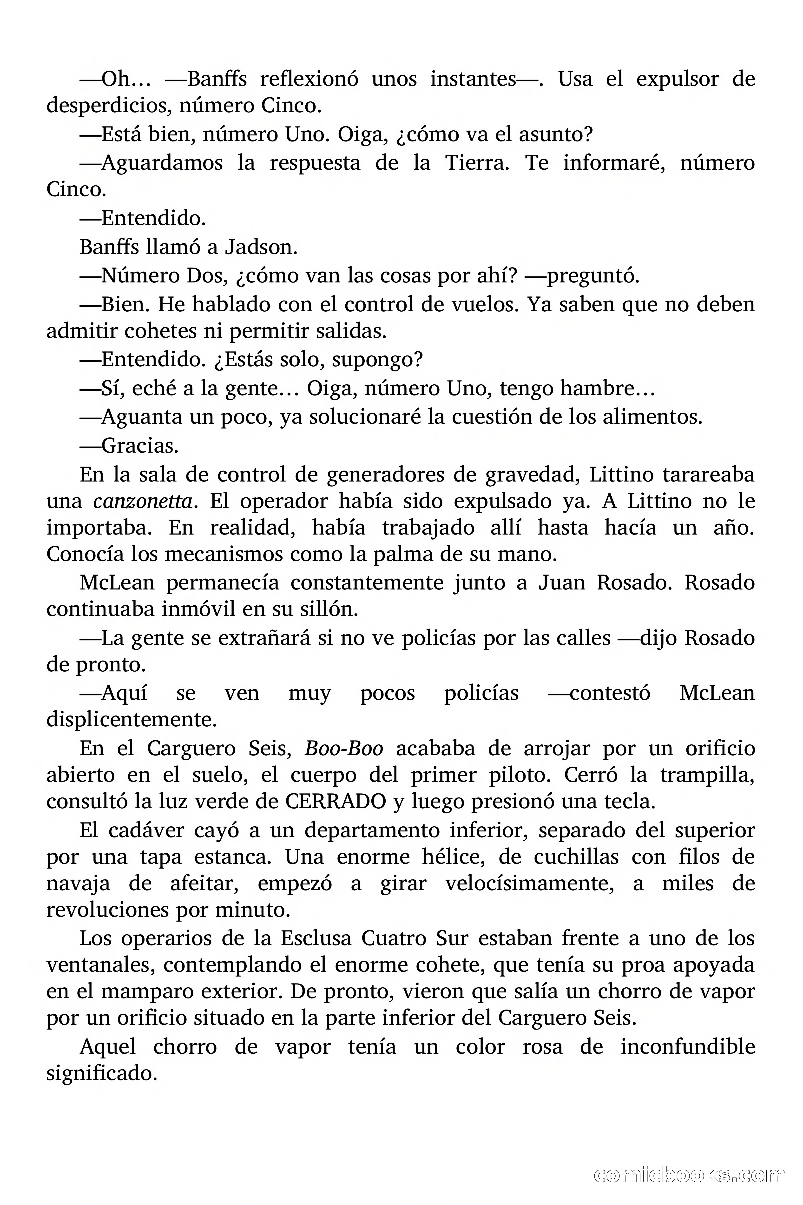 Secuestro de una ciudad espacial — page 23 of 82