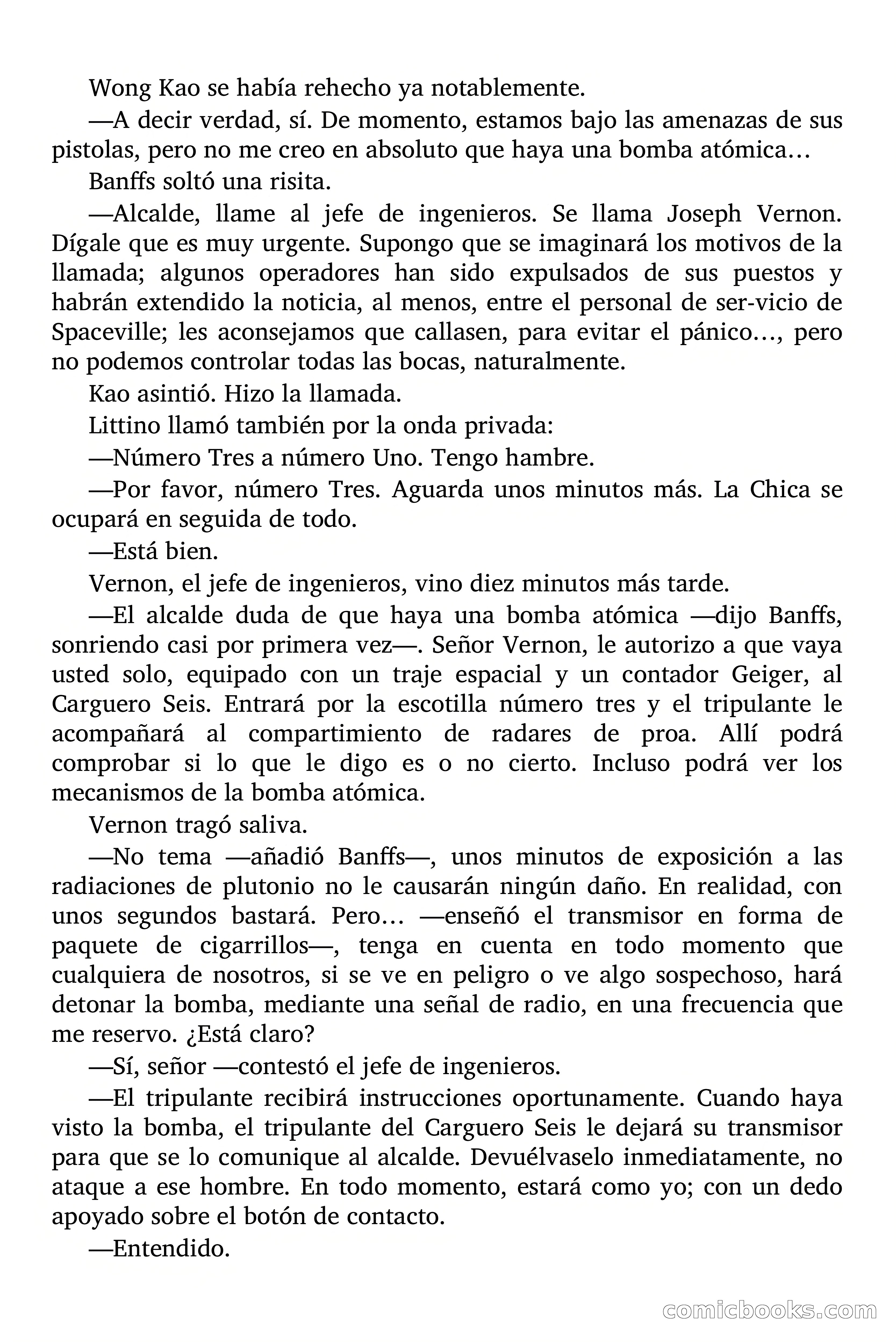 Secuestro de una ciudad espacial — page 26 of 82