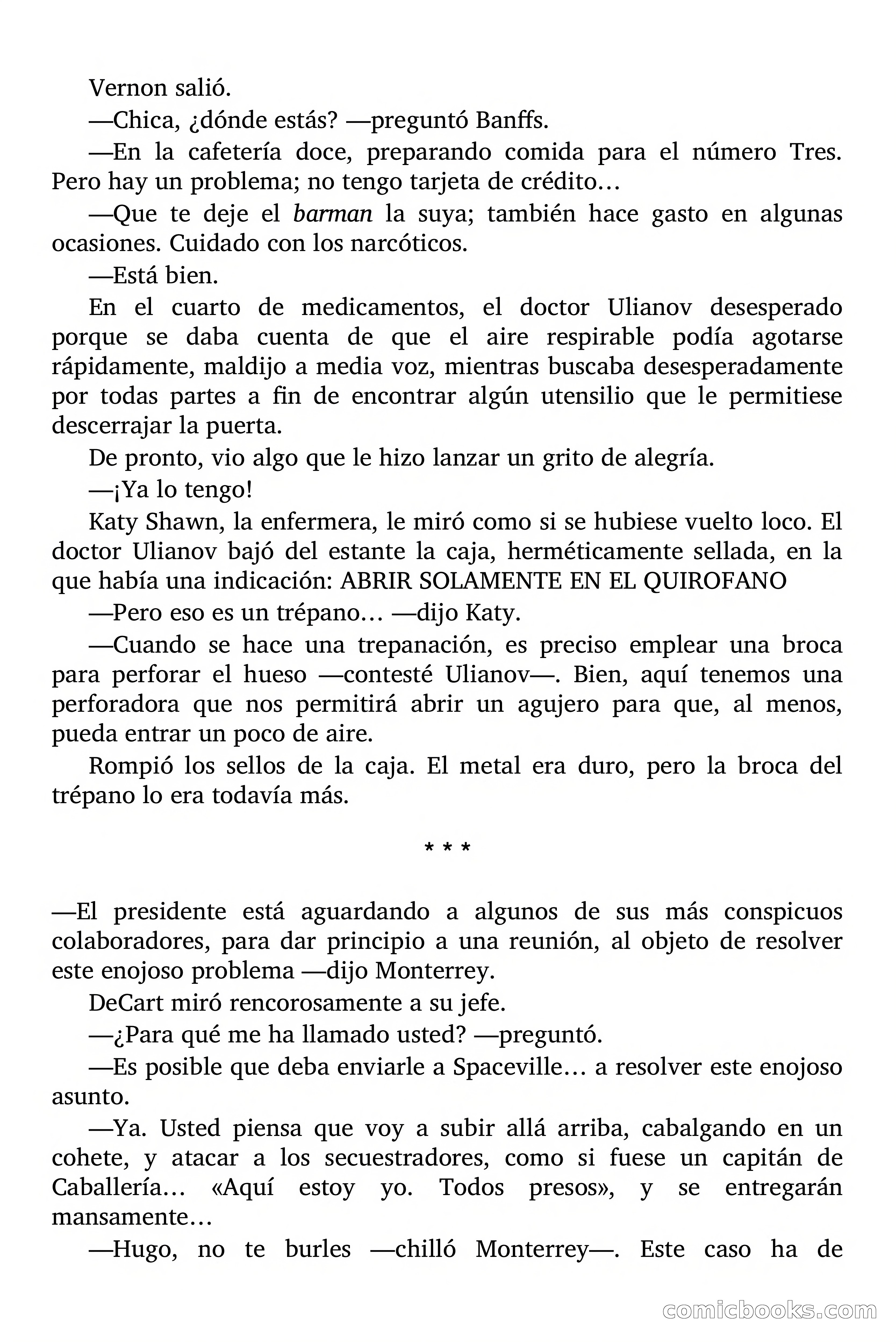 Secuestro de una ciudad espacial — page 27 of 82