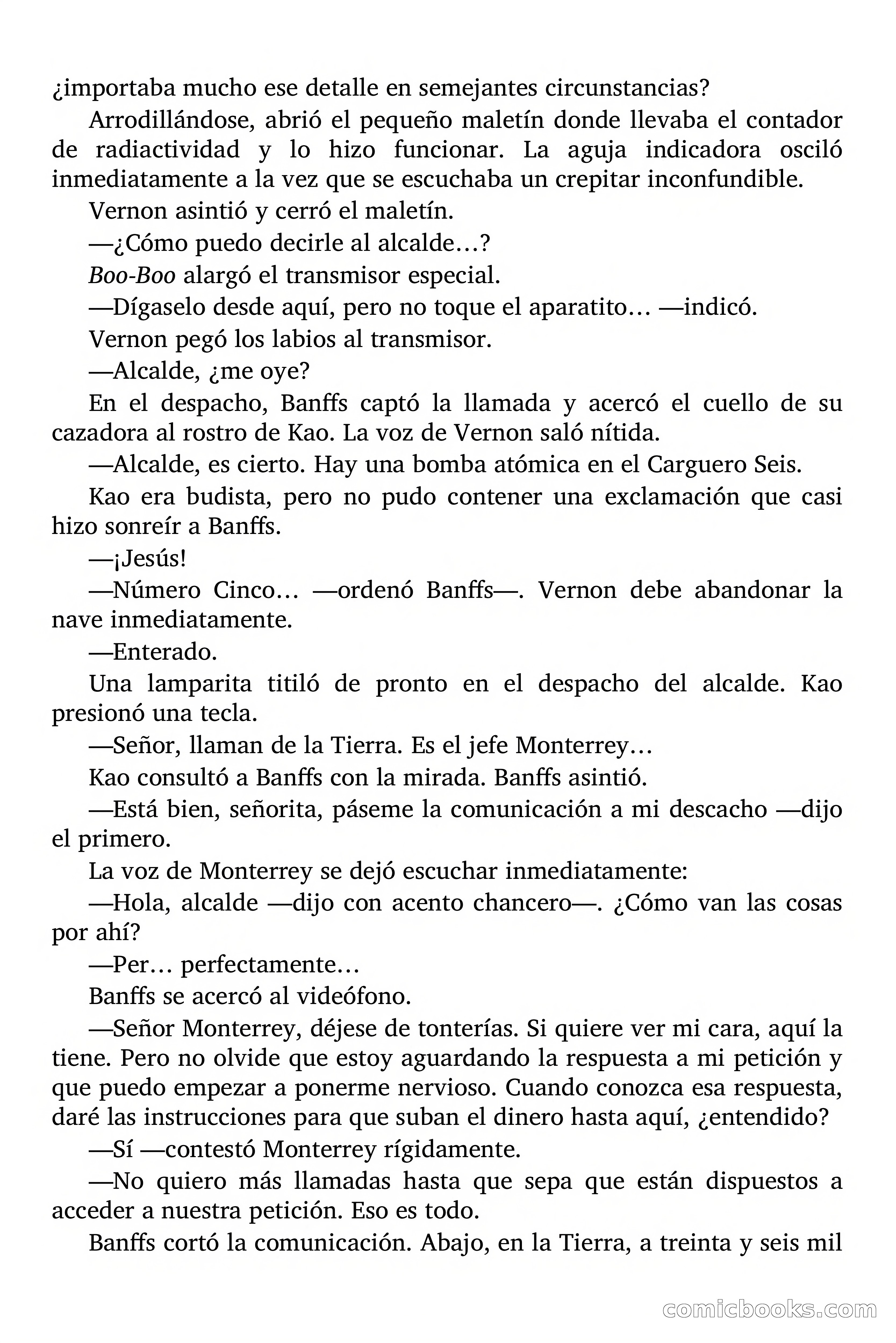 Secuestro de una ciudad espacial — page 30 of 82