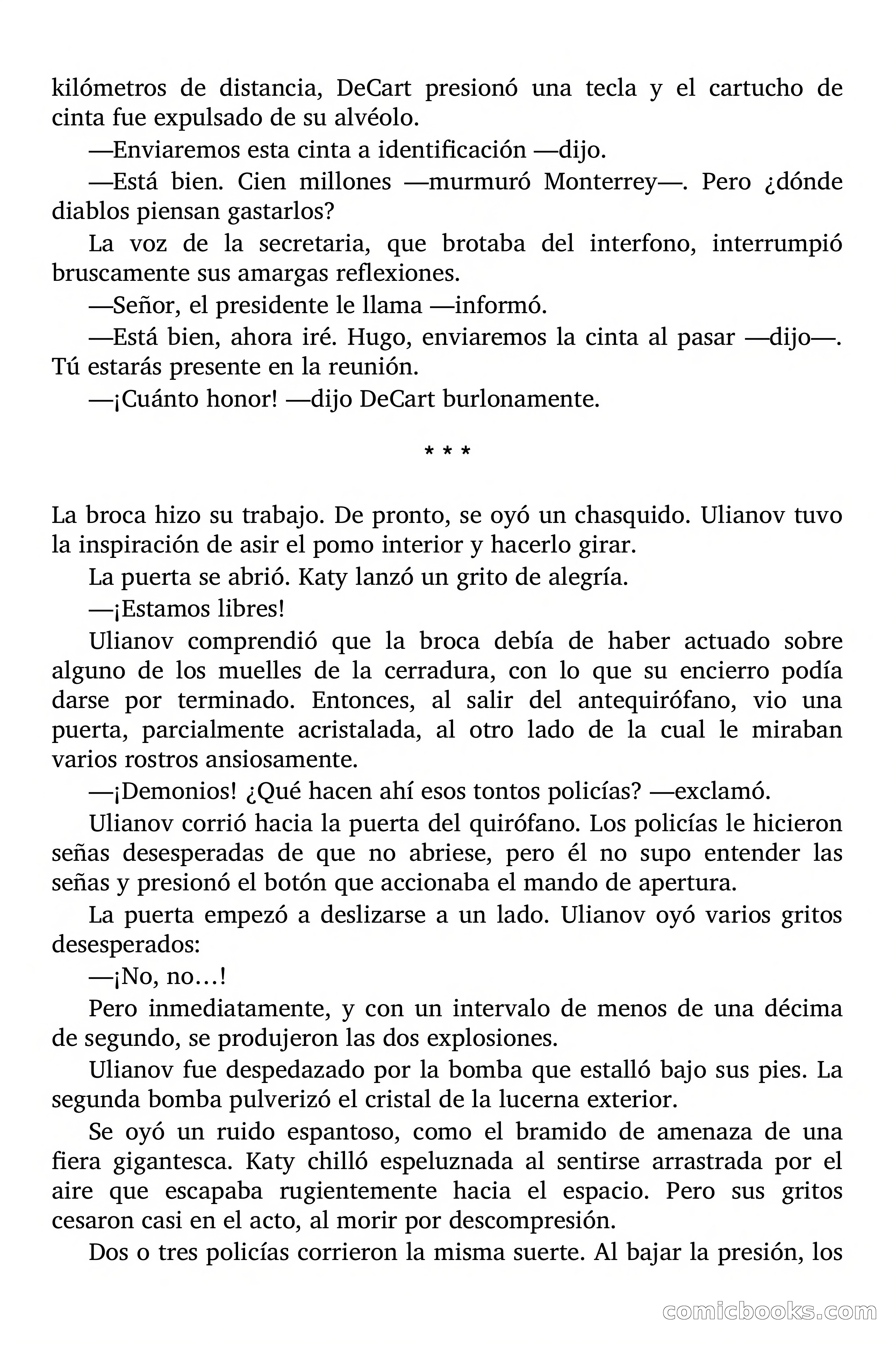 Secuestro de una ciudad espacial — page 31 of 82