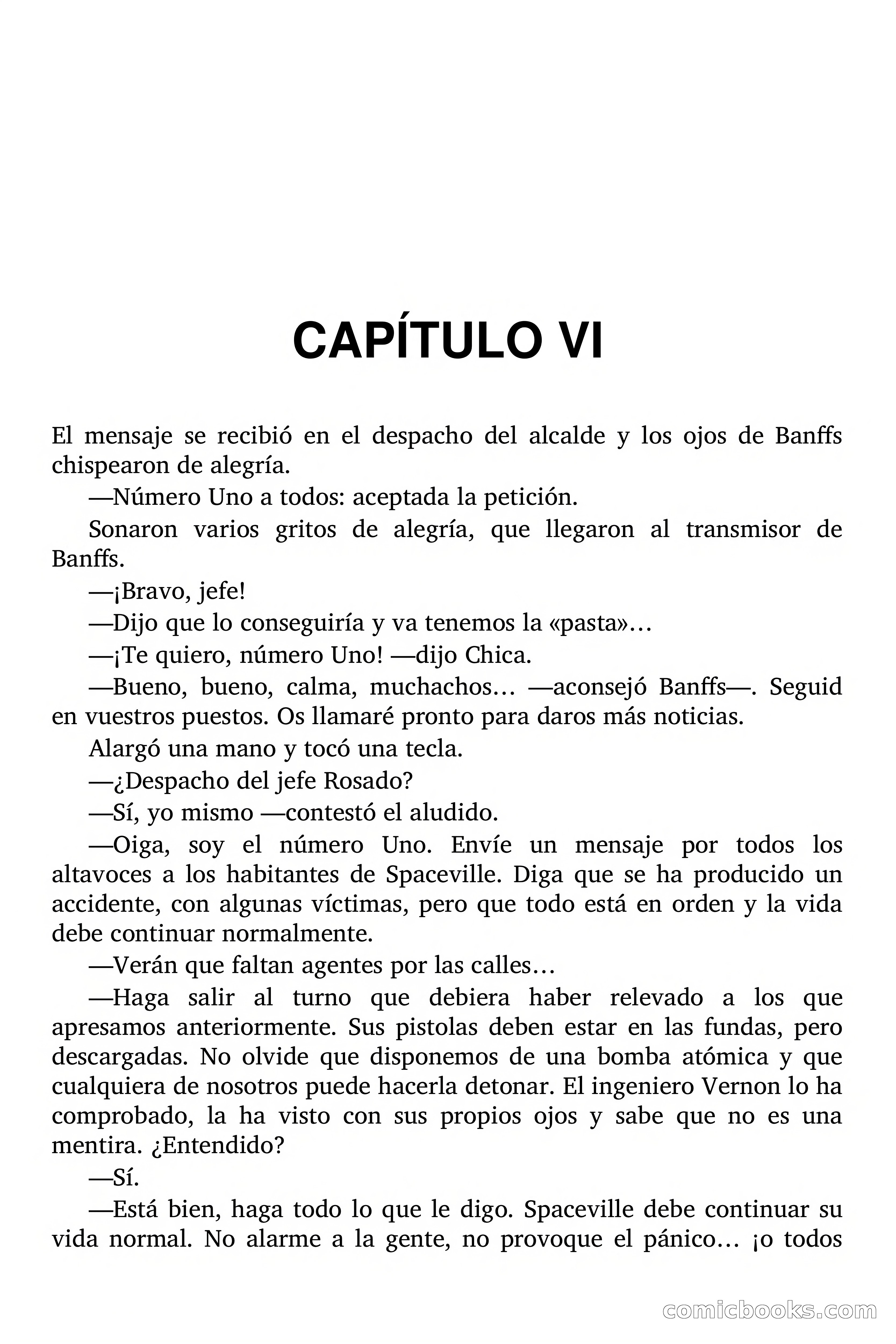 Secuestro de una ciudad espacial — page 35 of 82