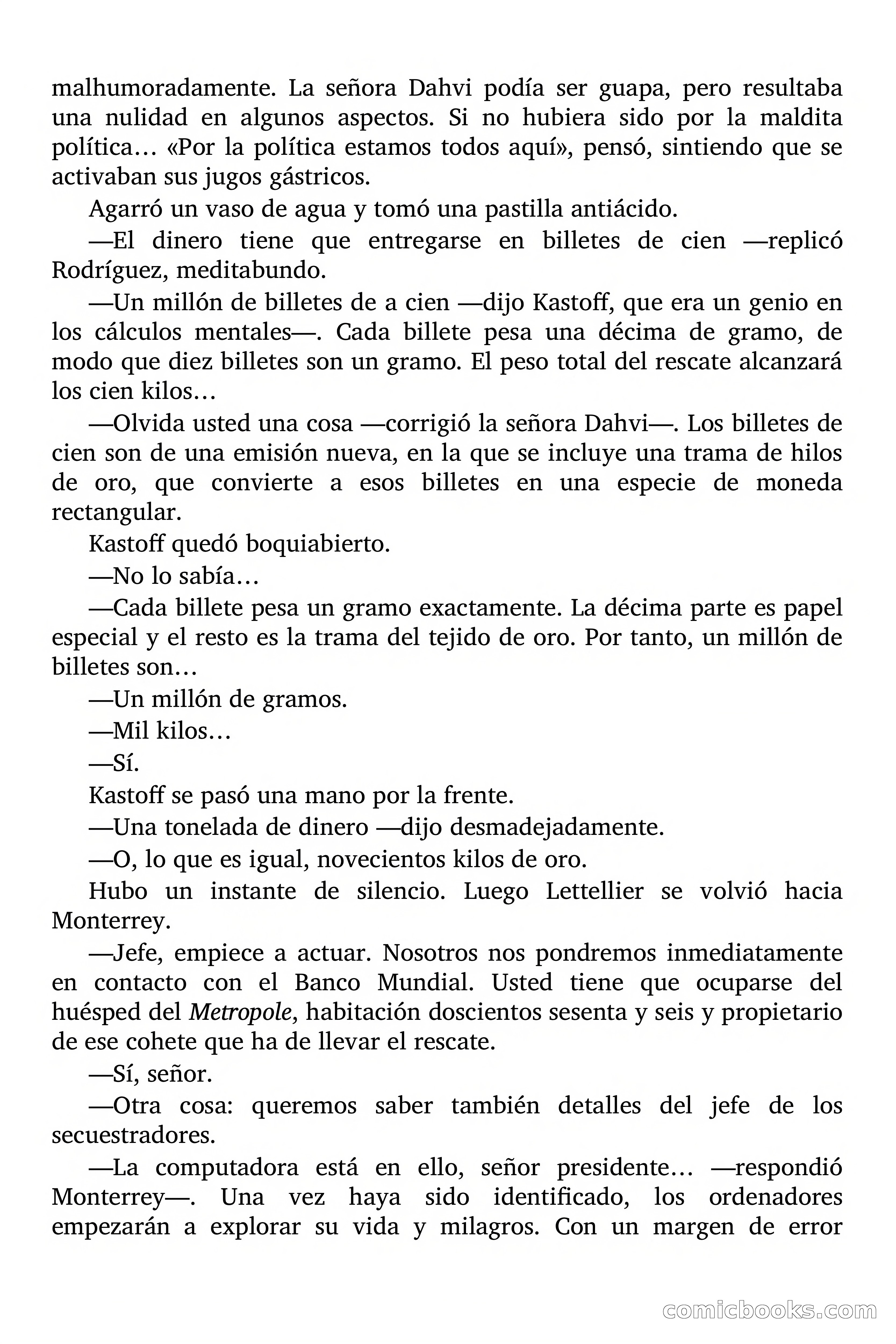 Secuestro de una ciudad espacial — page 39 of 82