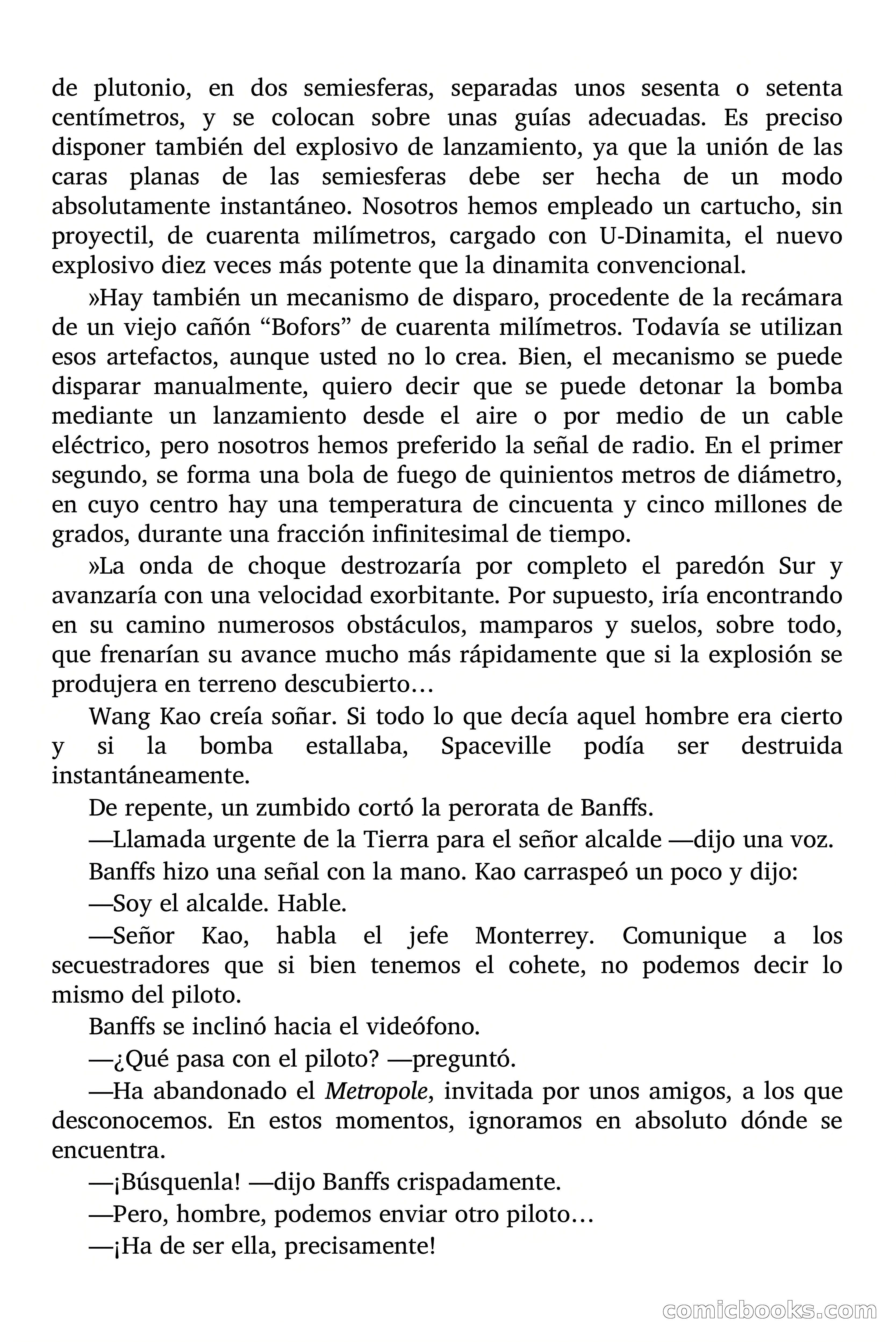 Secuestro de una ciudad espacial — page 46 of 82