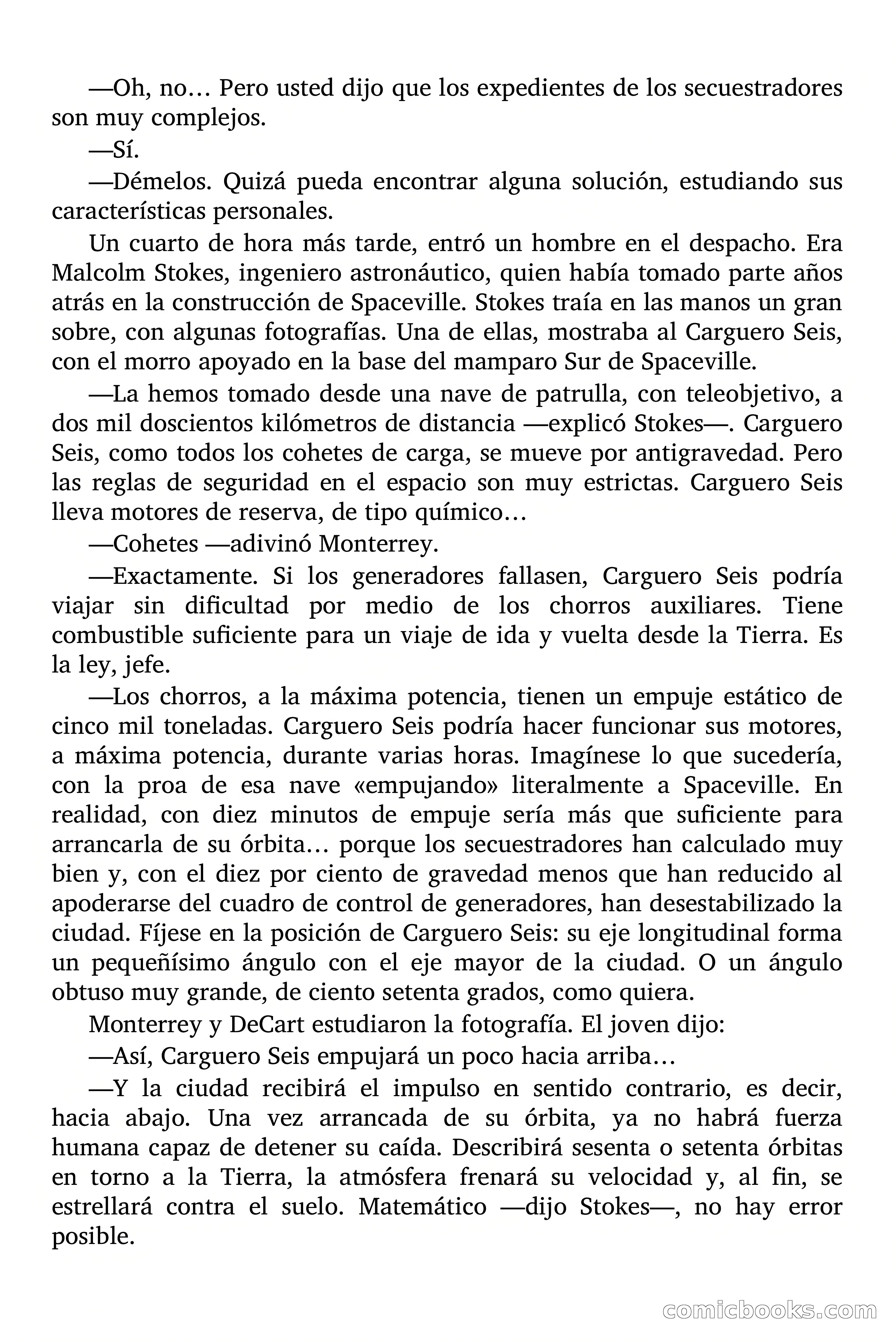 Secuestro de una ciudad espacial — page 54 of 82