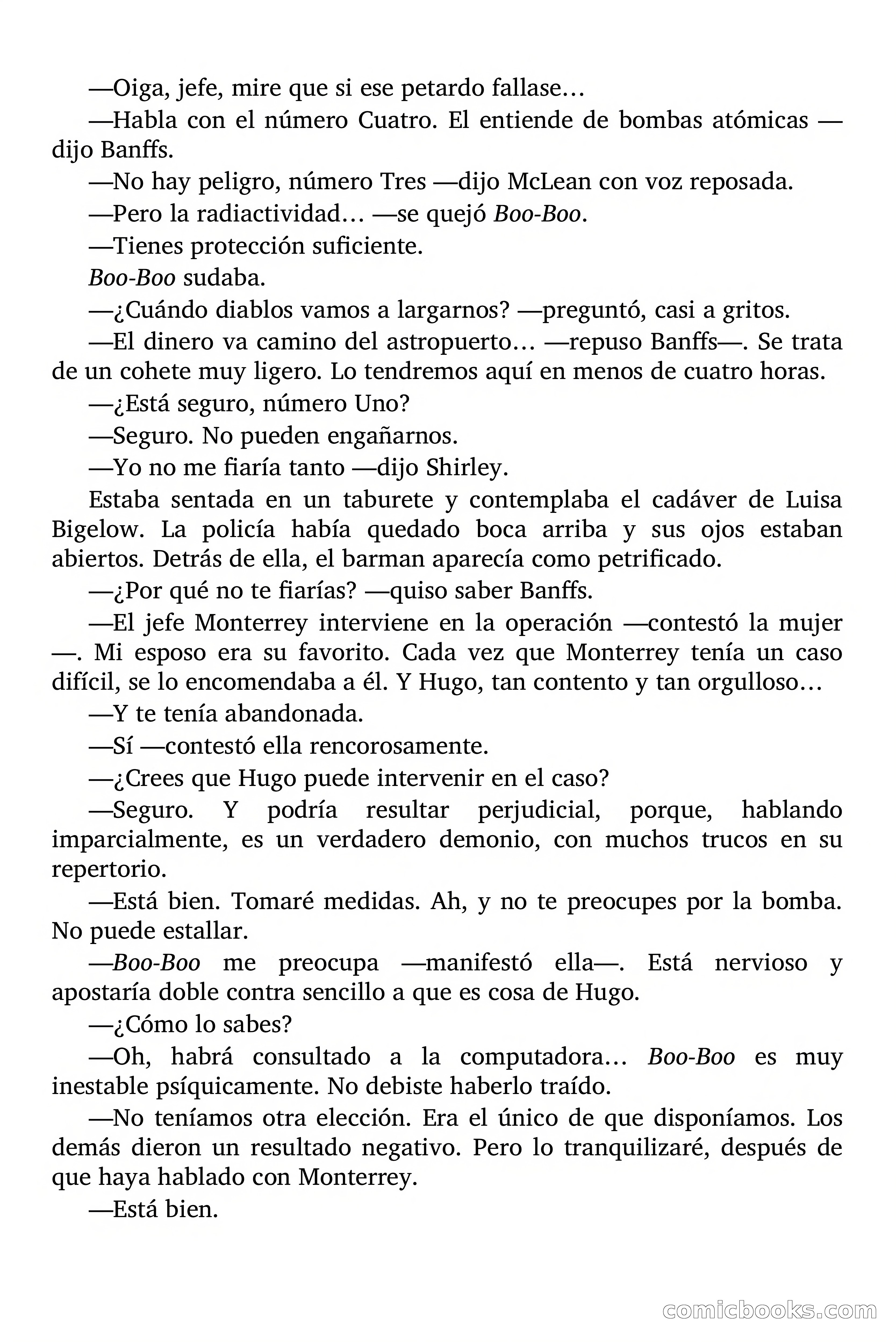 Secuestro de una ciudad espacial — page 58 of 82