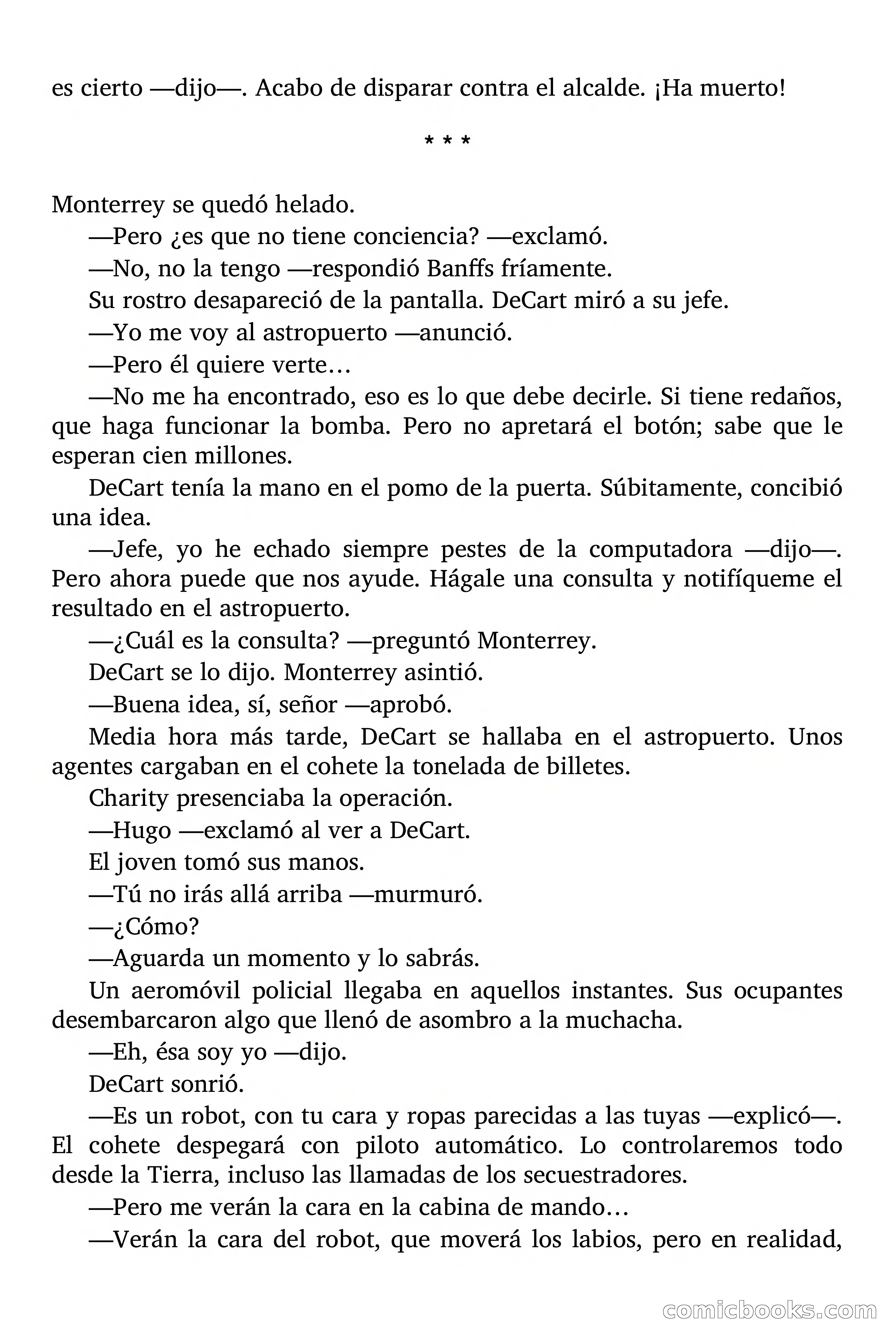 Secuestro de una ciudad espacial — page 60 of 82