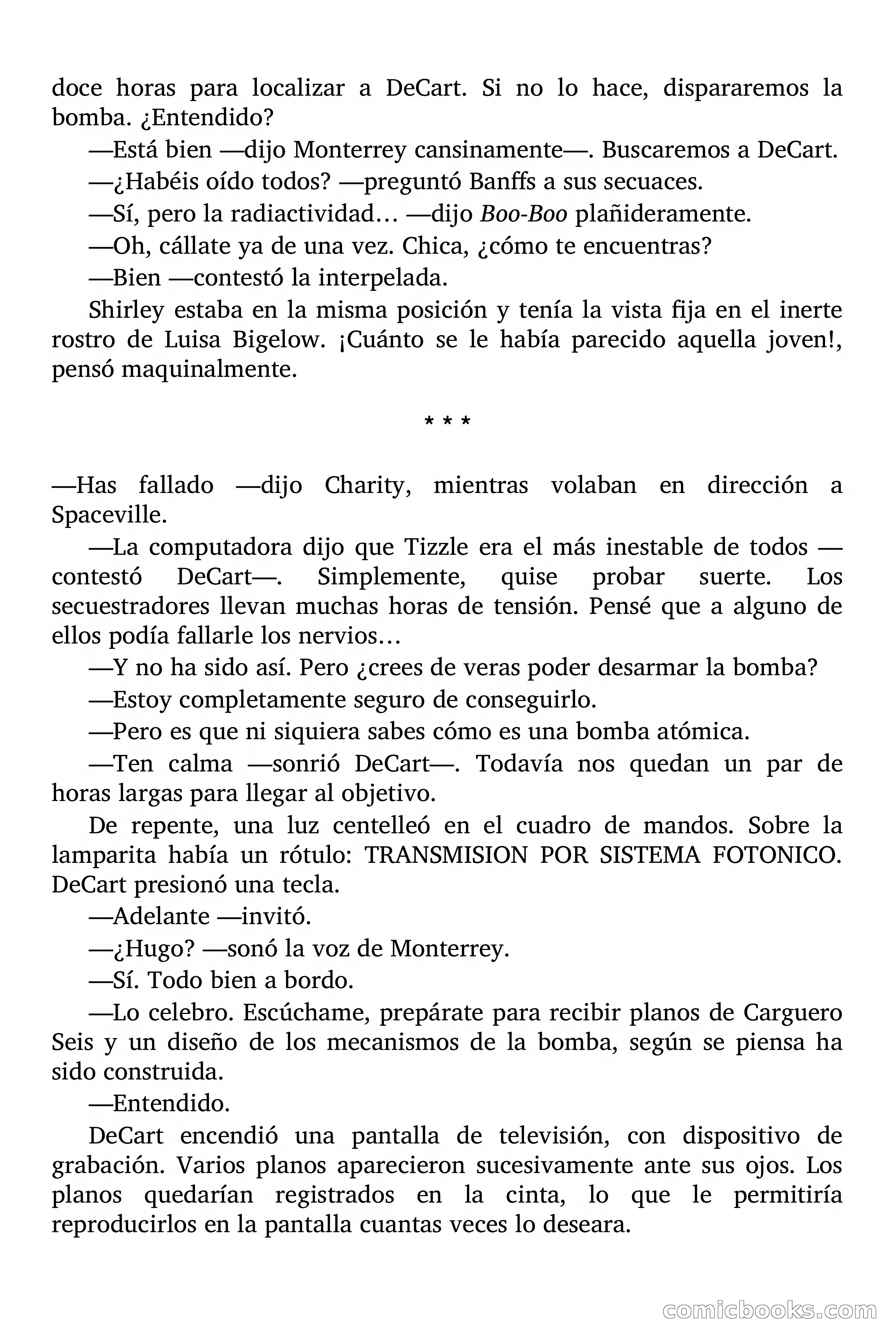Secuestro de una ciudad espacial — page 65 of 82