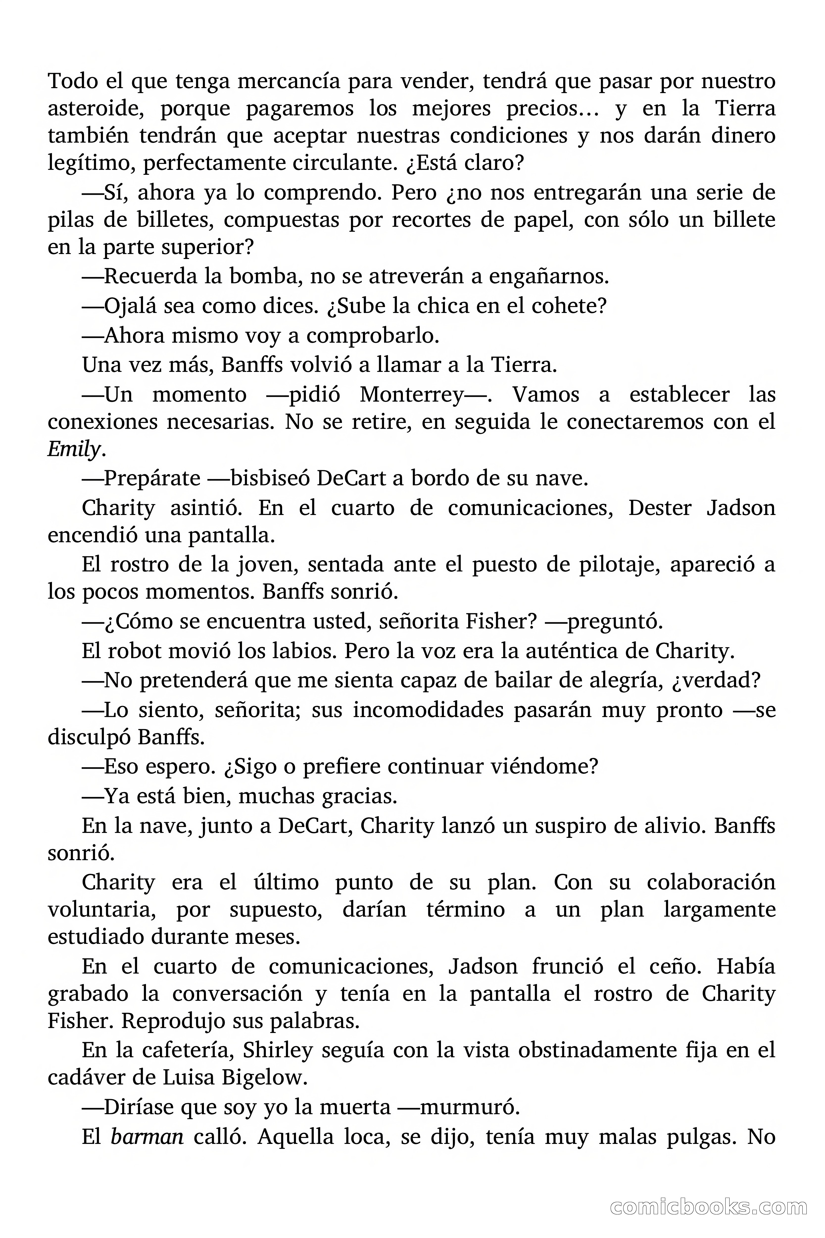 Secuestro de una ciudad espacial — page 68 of 82