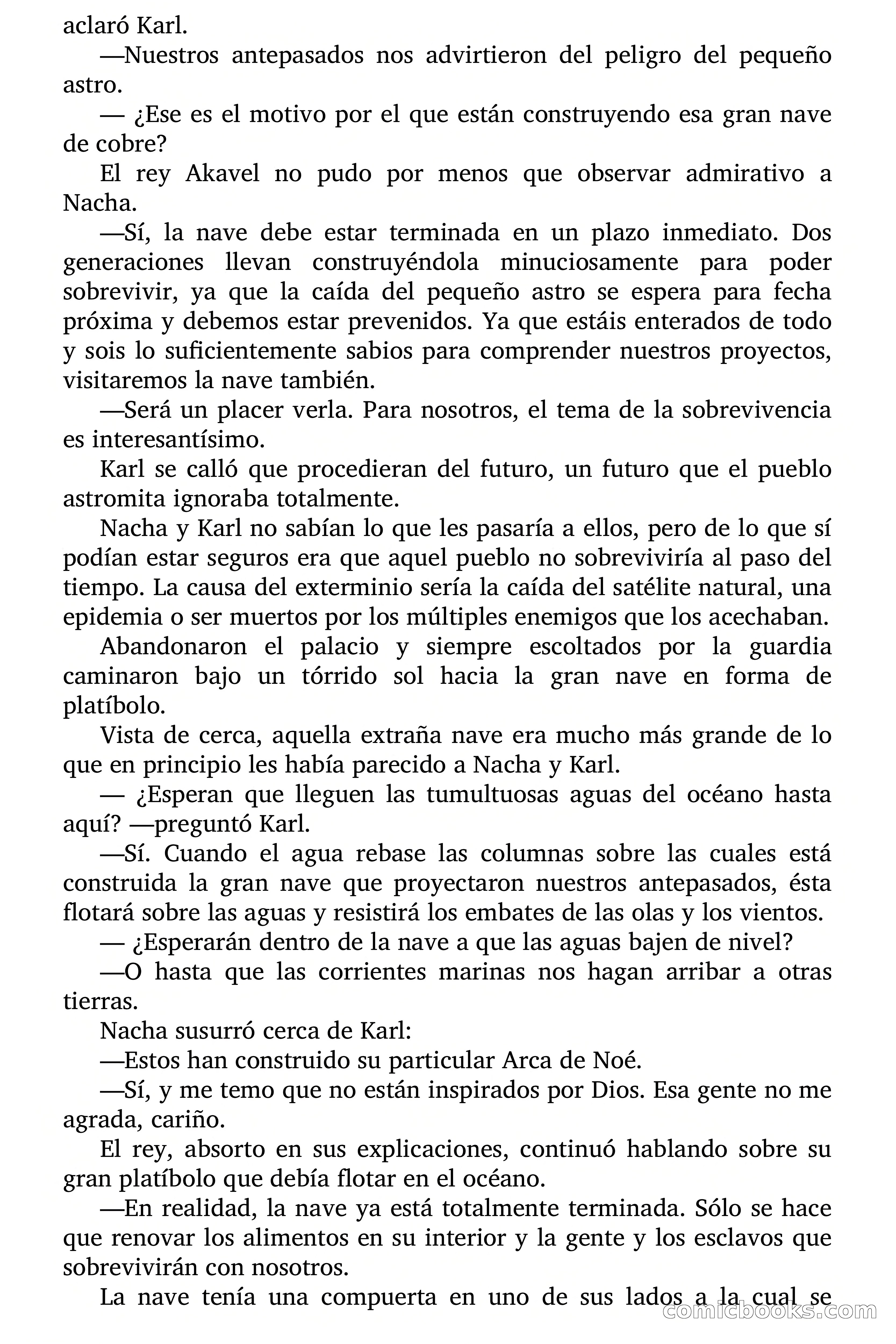 Un minuto en la cuarta dimensión — page 57 of 78