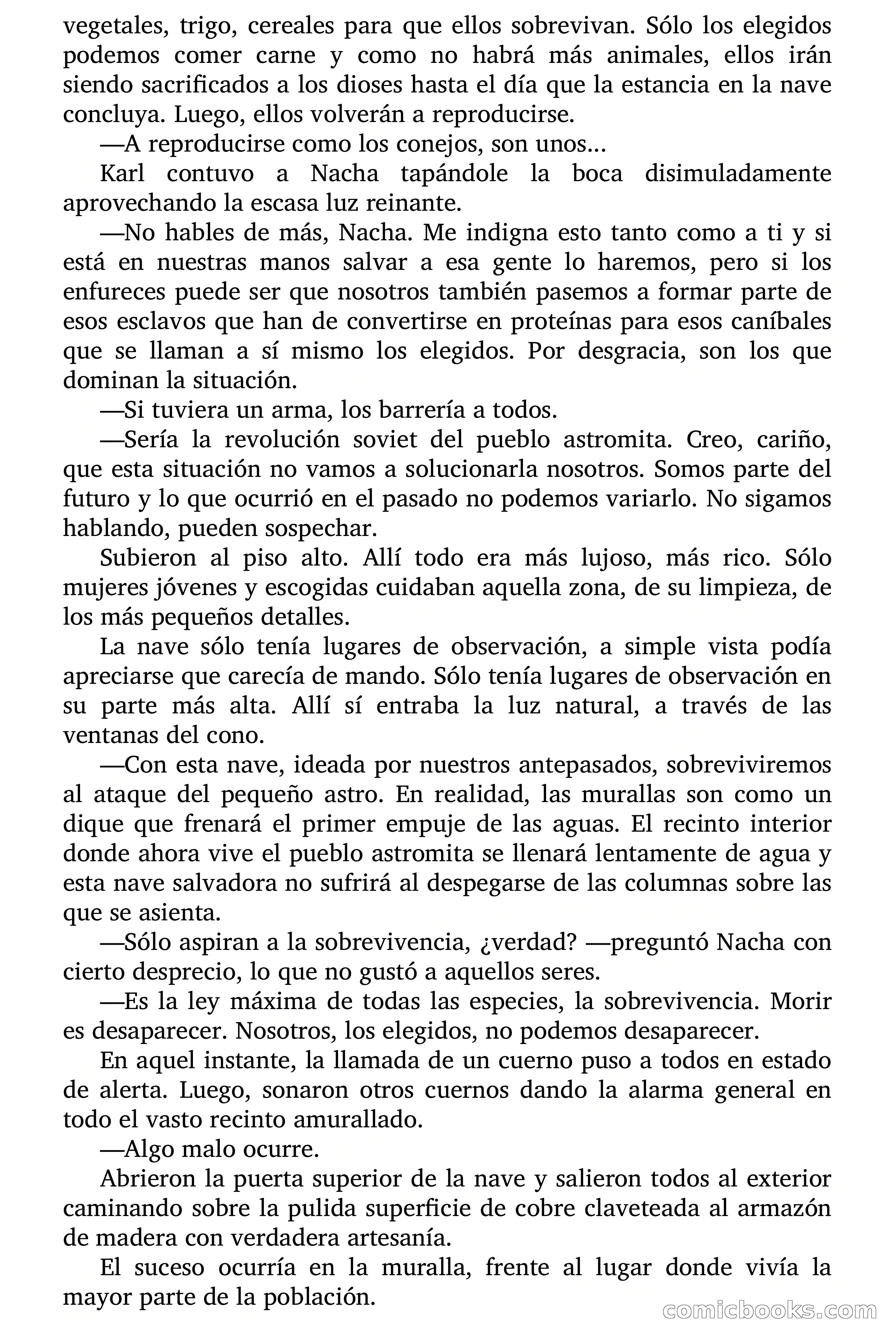 Un minuto en la cuarta dimensión — page 59 of 78