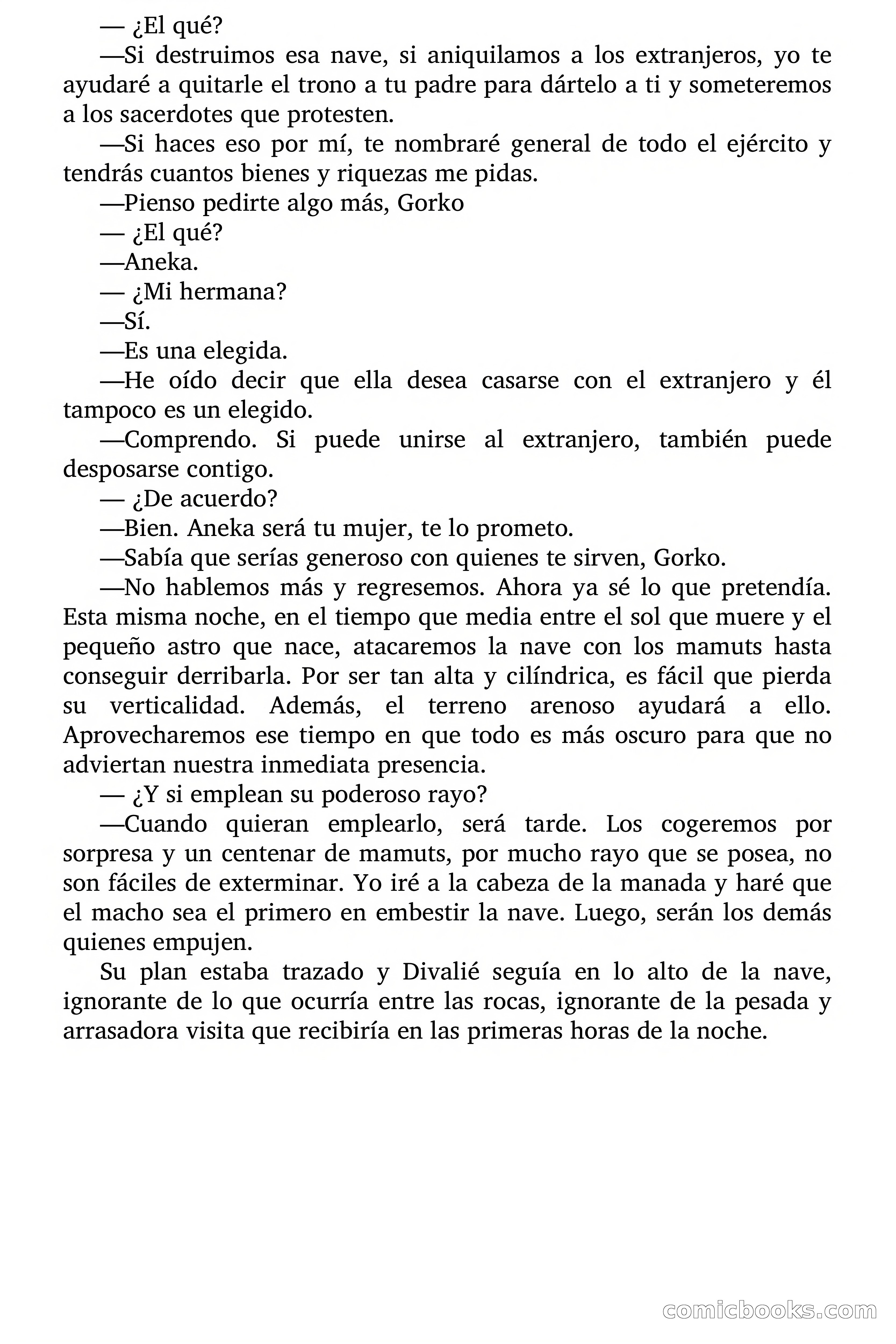Un minuto en la cuarta dimensión — page 67 of 78