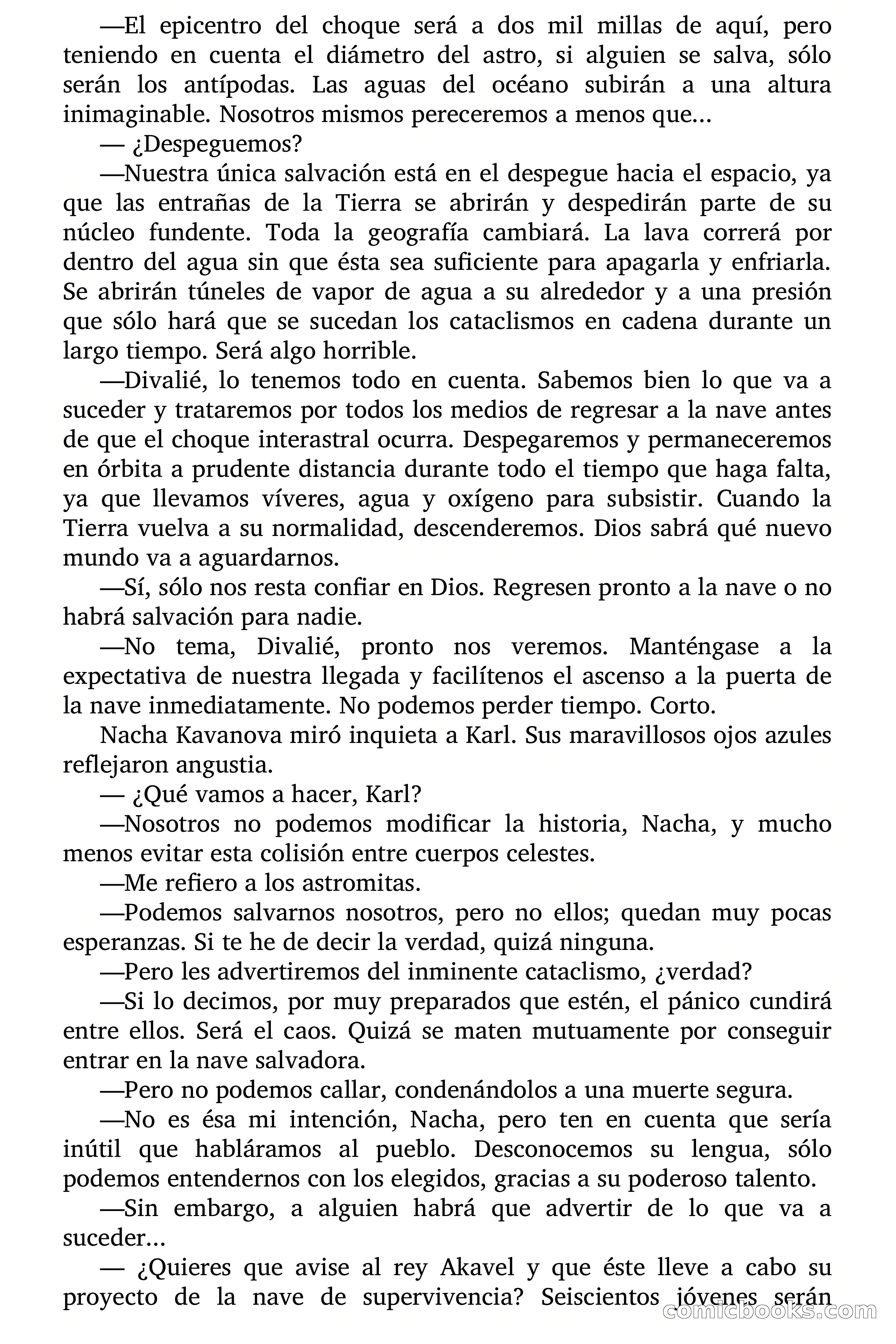 Un minuto en la cuarta dimensión — page 69 of 78