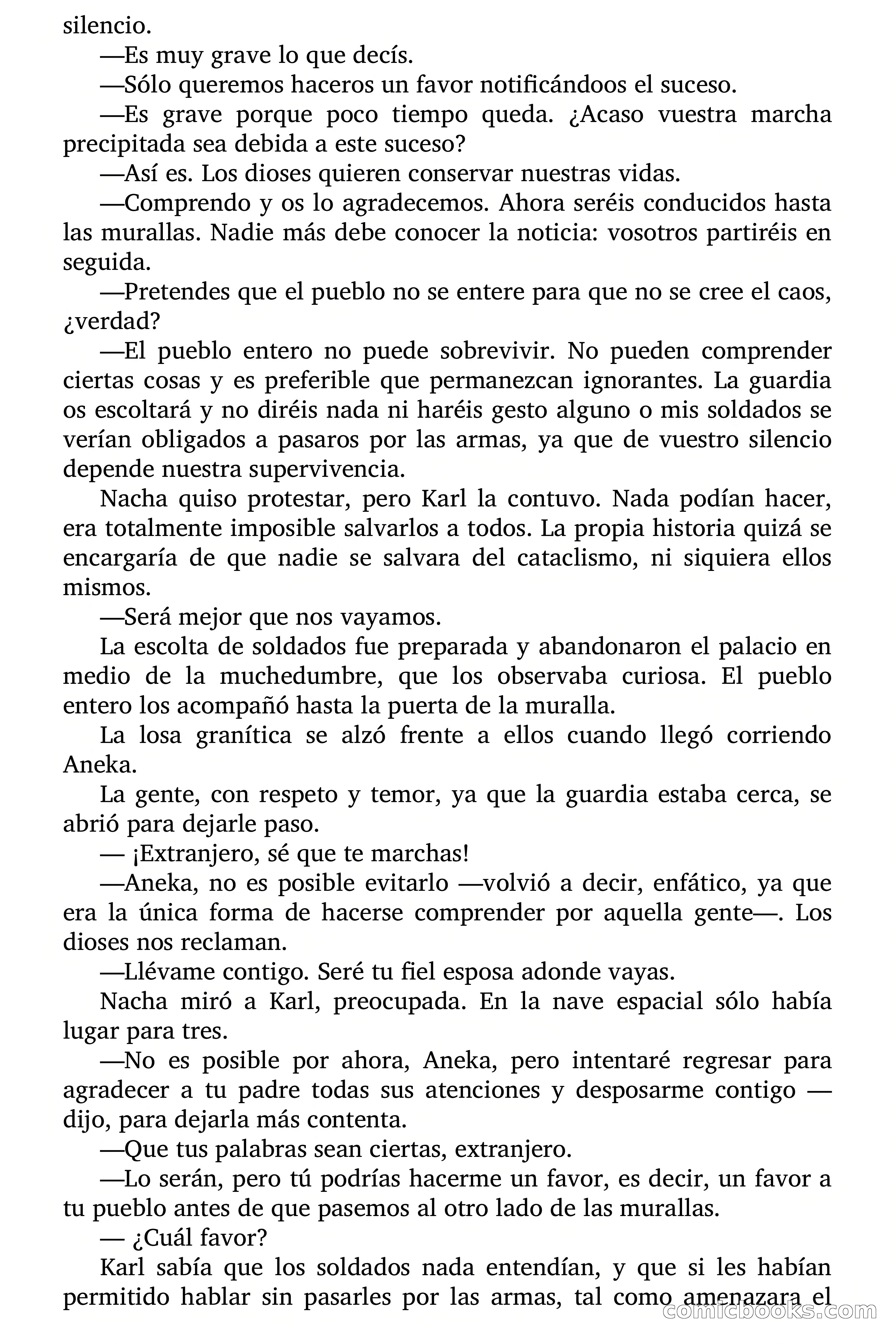 Un minuto en la cuarta dimensión — page 71 of 78
