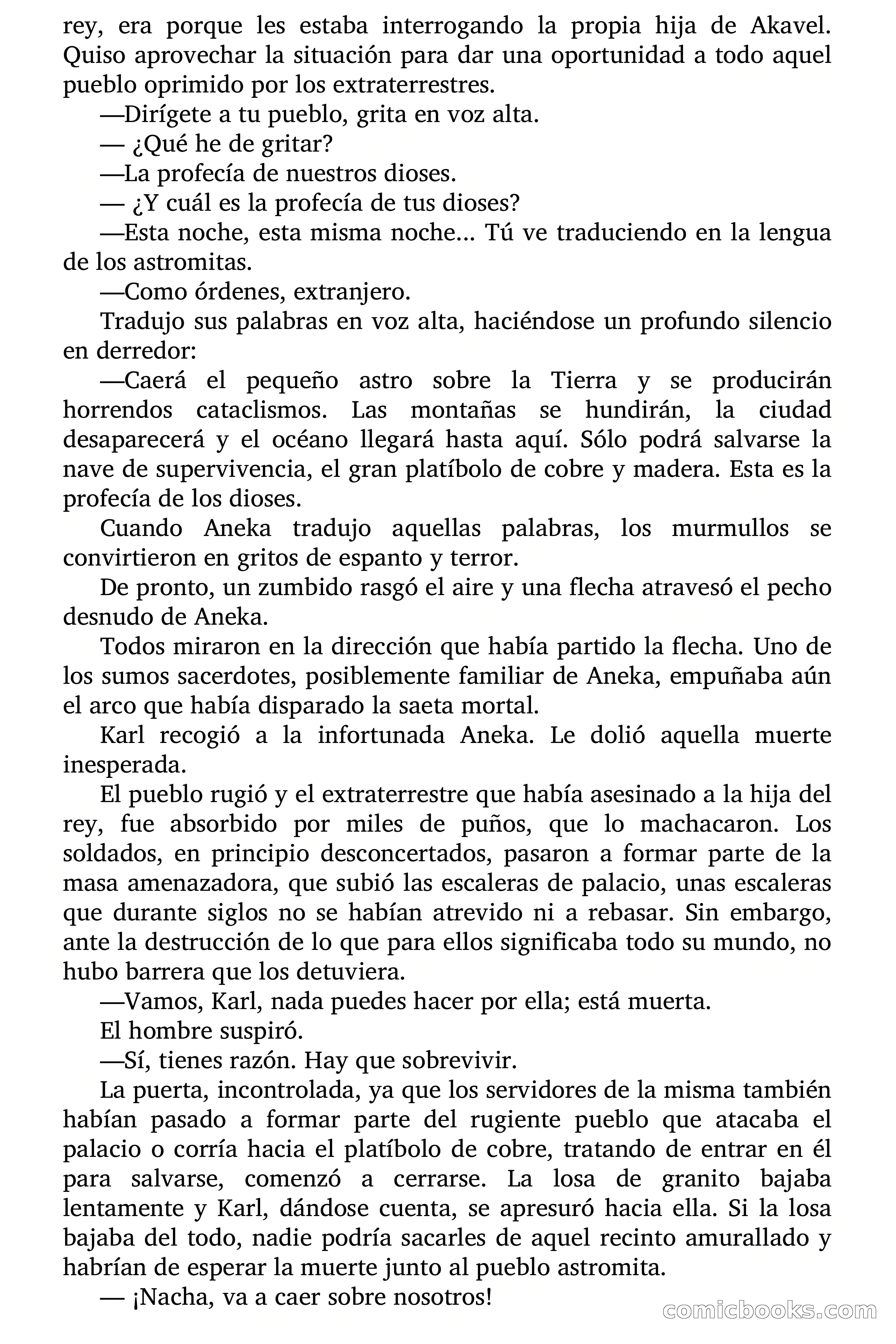 Un minuto en la cuarta dimensión — page 72 of 78