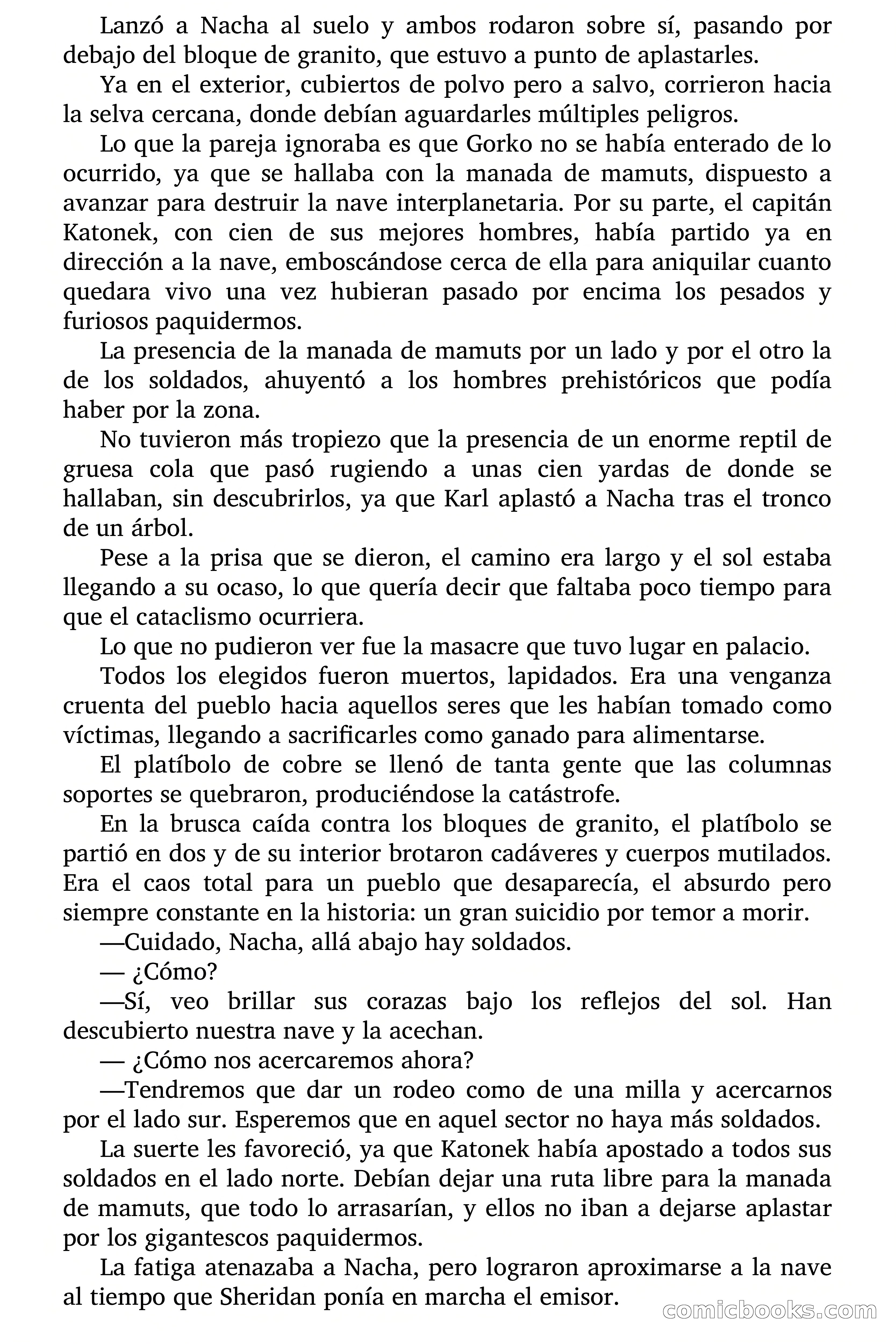 Un minuto en la cuarta dimensión — page 73 of 78