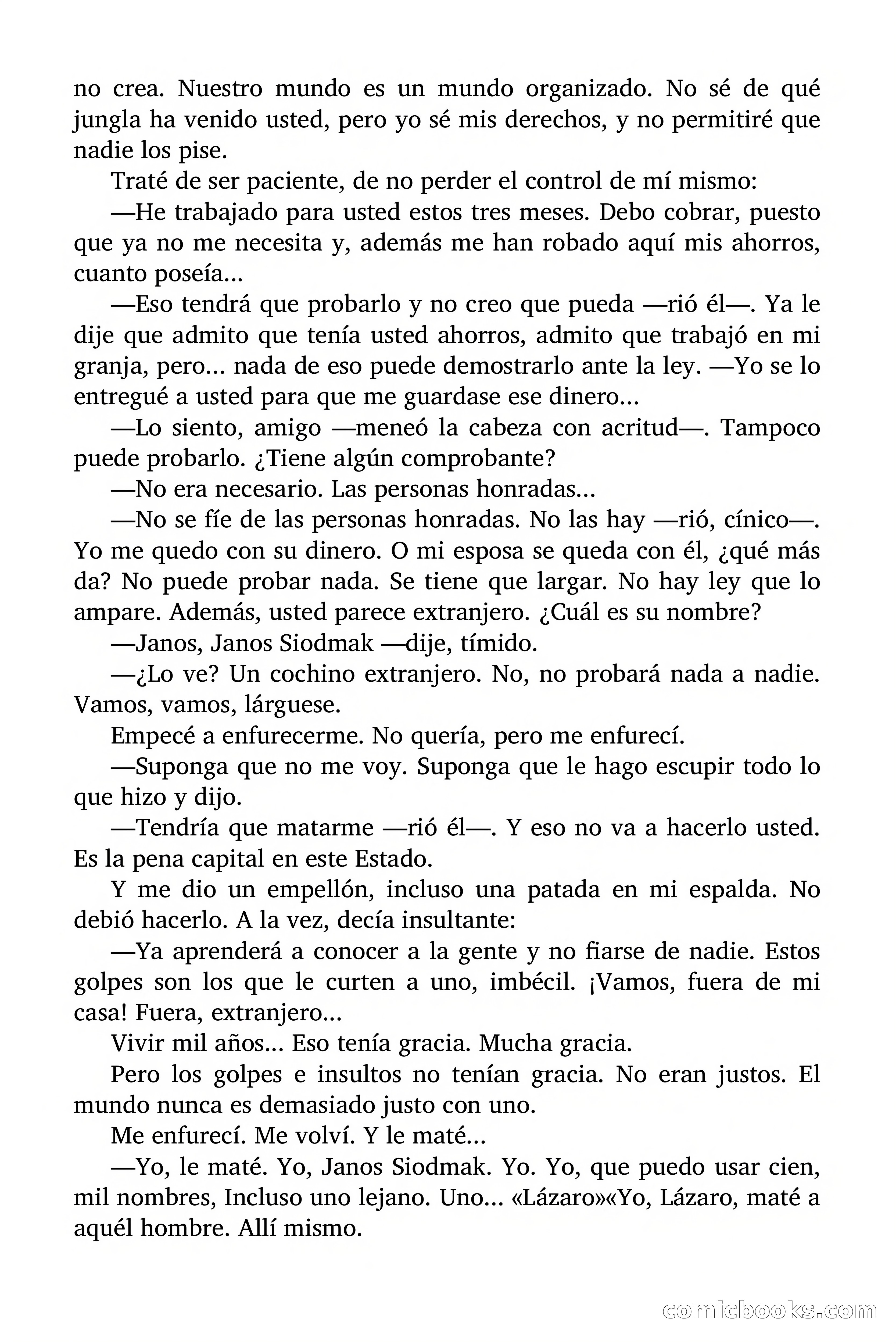 Yo, Lázaro — page 5 of 72