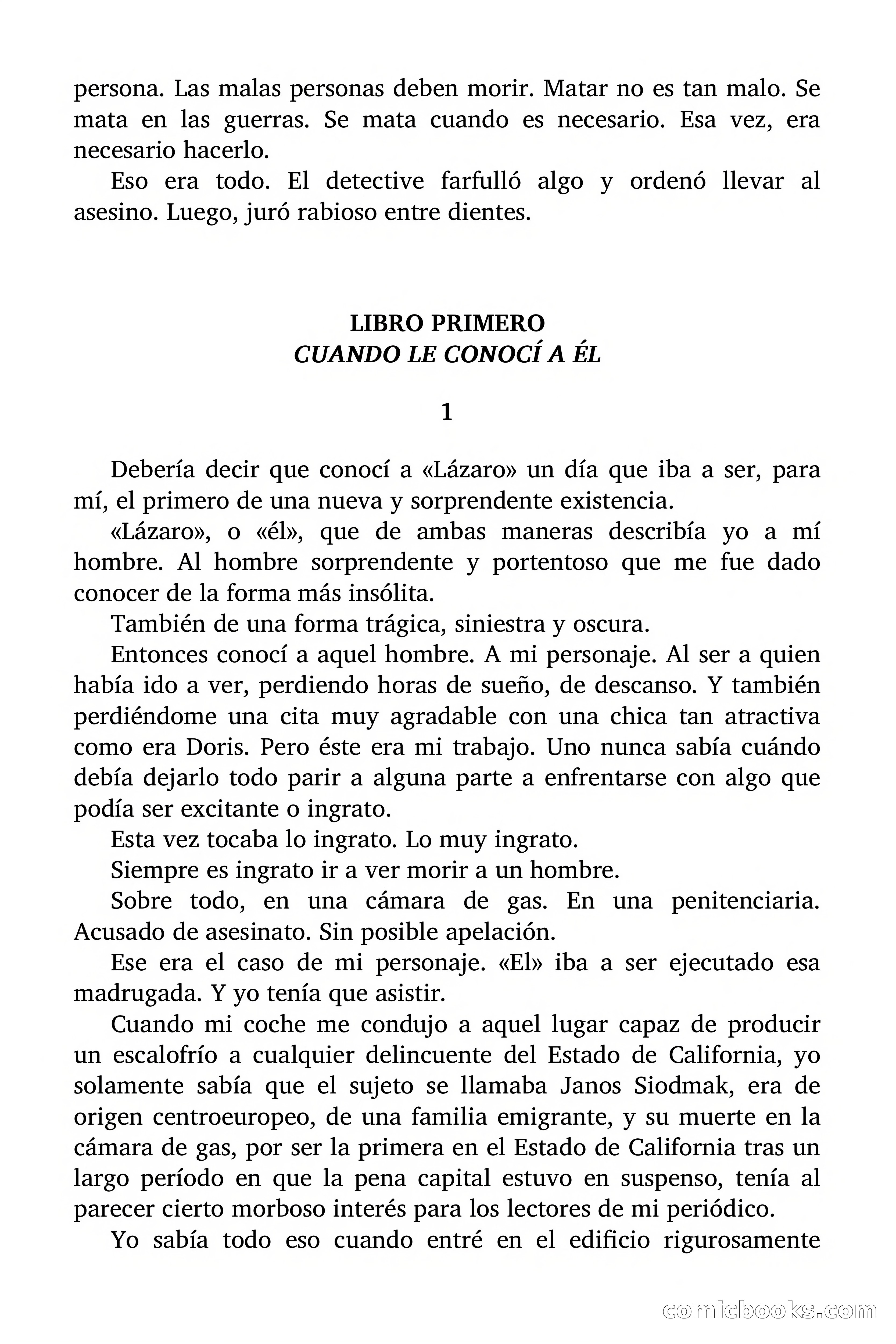 Yo, Lázaro — page 7 of 72
